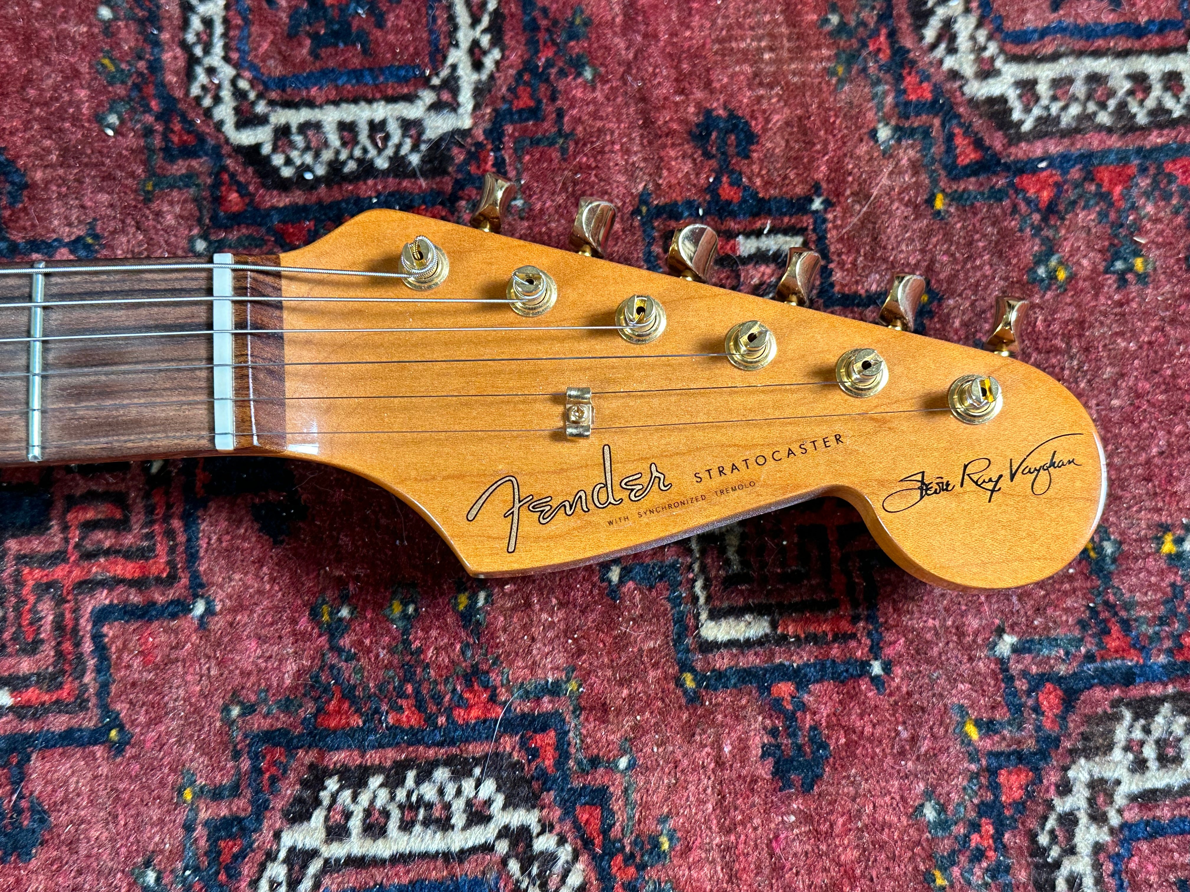 Fender Stevie Ray Vaughan SRV Signature Stratocaster 1998 Sunburst