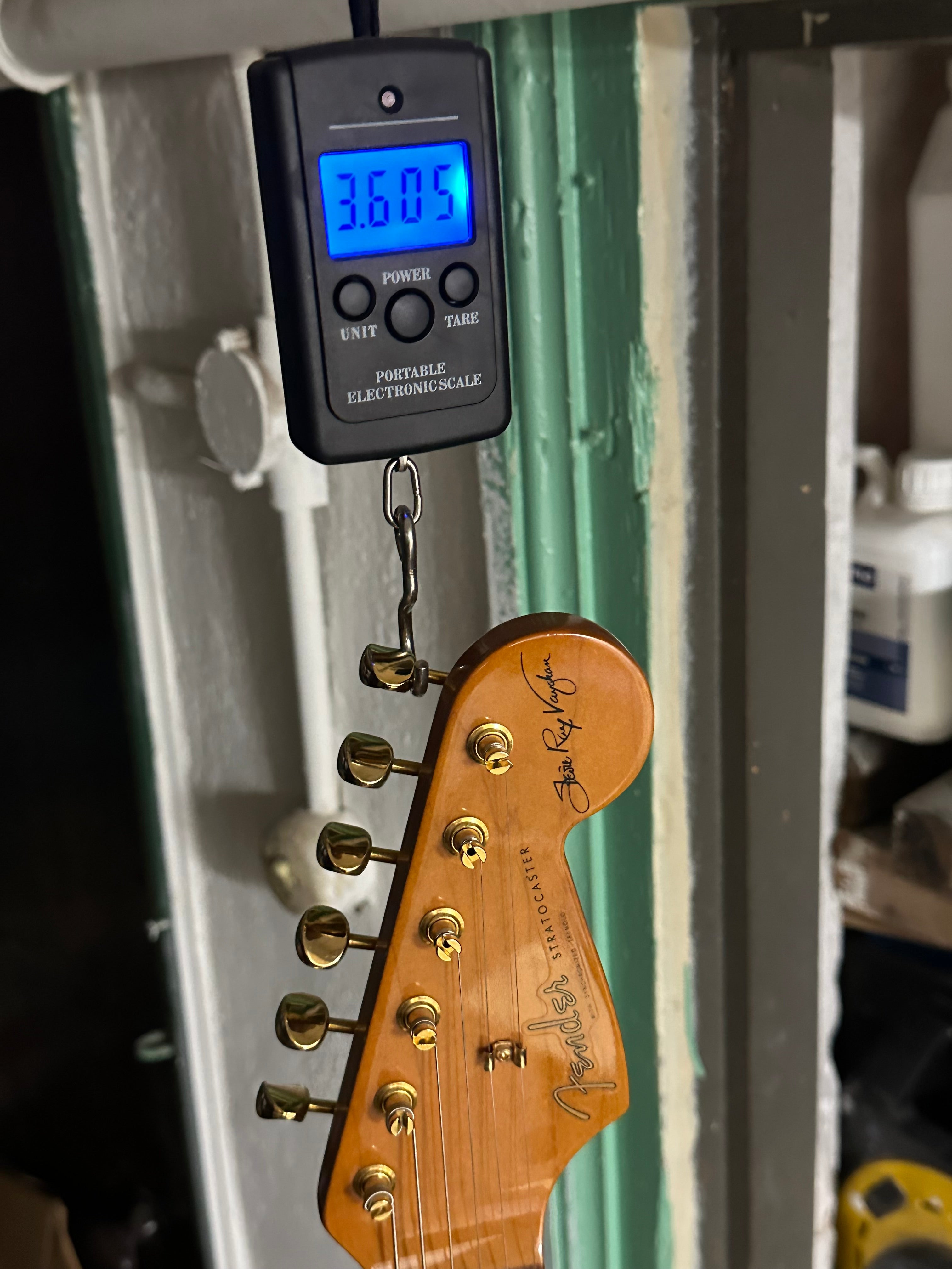 Fender Stevie Ray Vaughan SRV Signature Stratocaster 1998 Sunburst