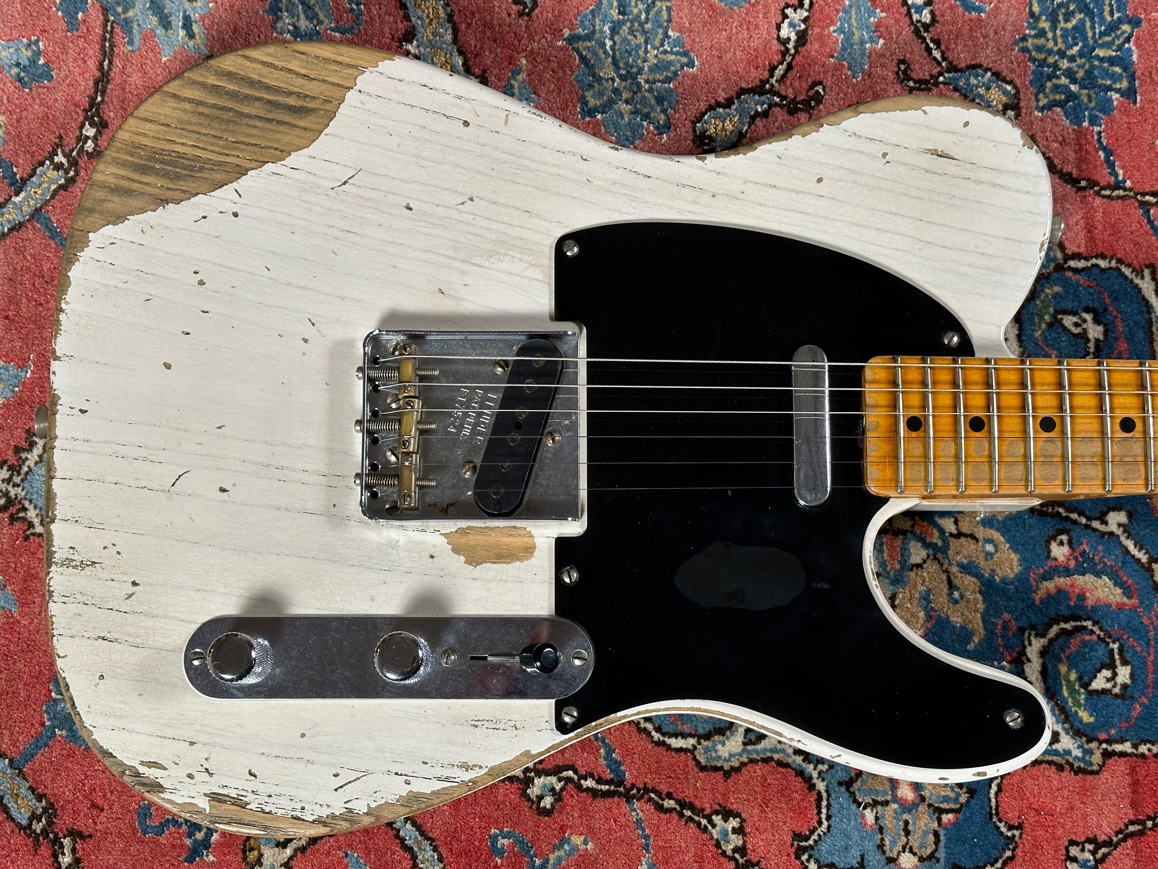 Fender Custom Shop '51 Heavy Relic Nocaster 2017 White Blonde