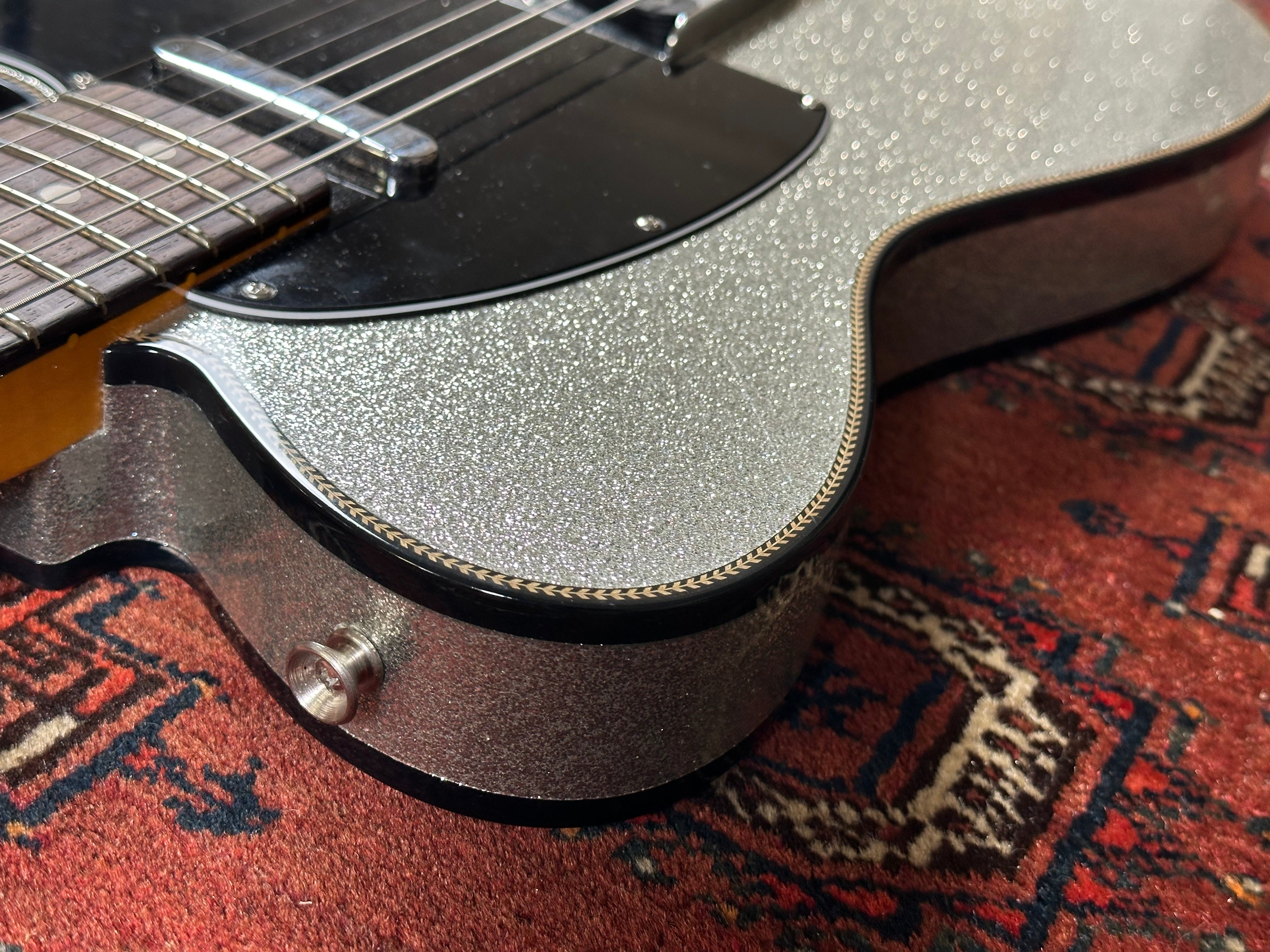 SOLD - 2022 Fender Custom Shop '62 Wildwood NOS Telecaster Silver Sparkle