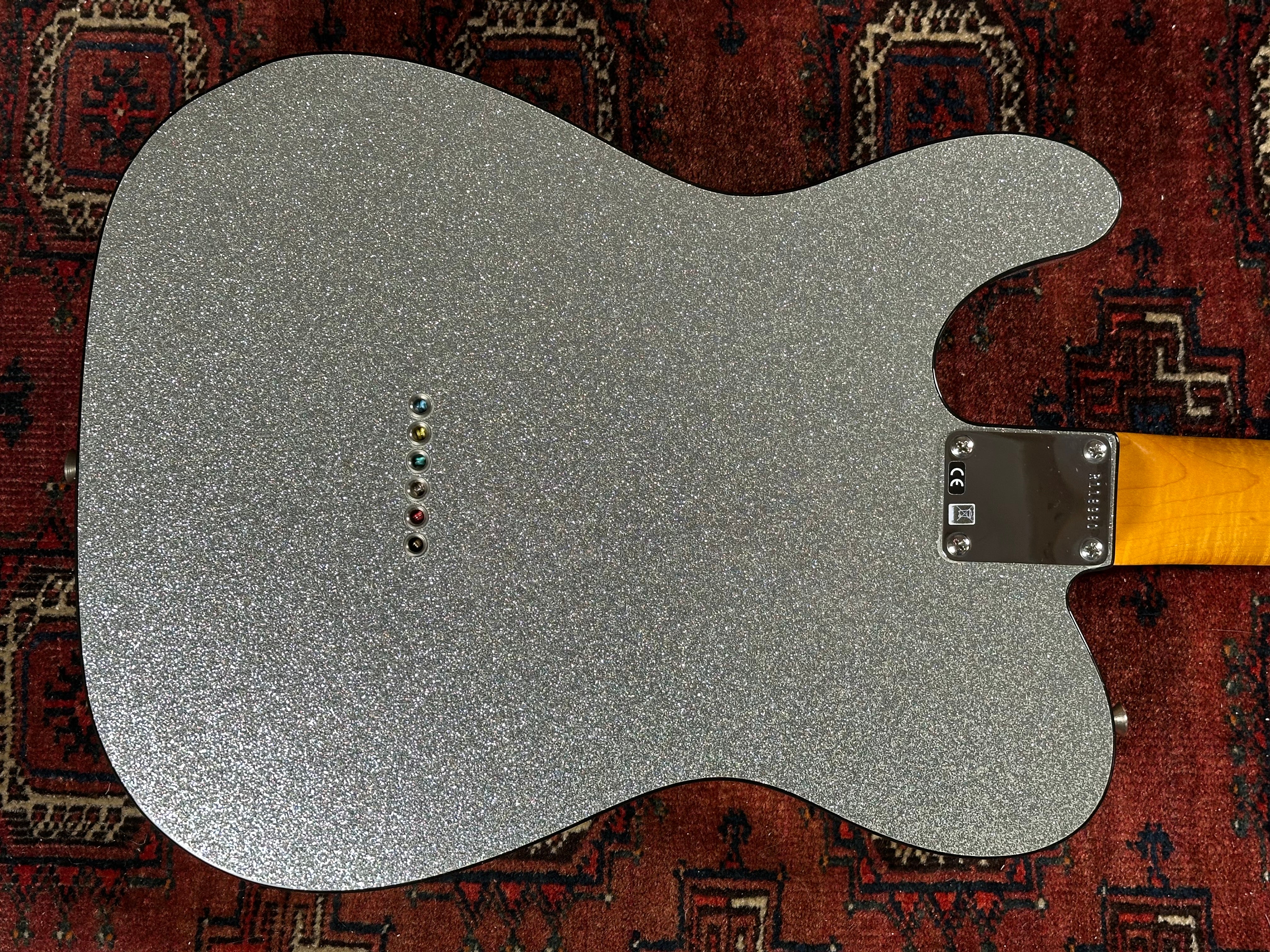 SOLD - 2022 Fender Custom Shop '62 Wildwood NOS Telecaster Silver Sparkle