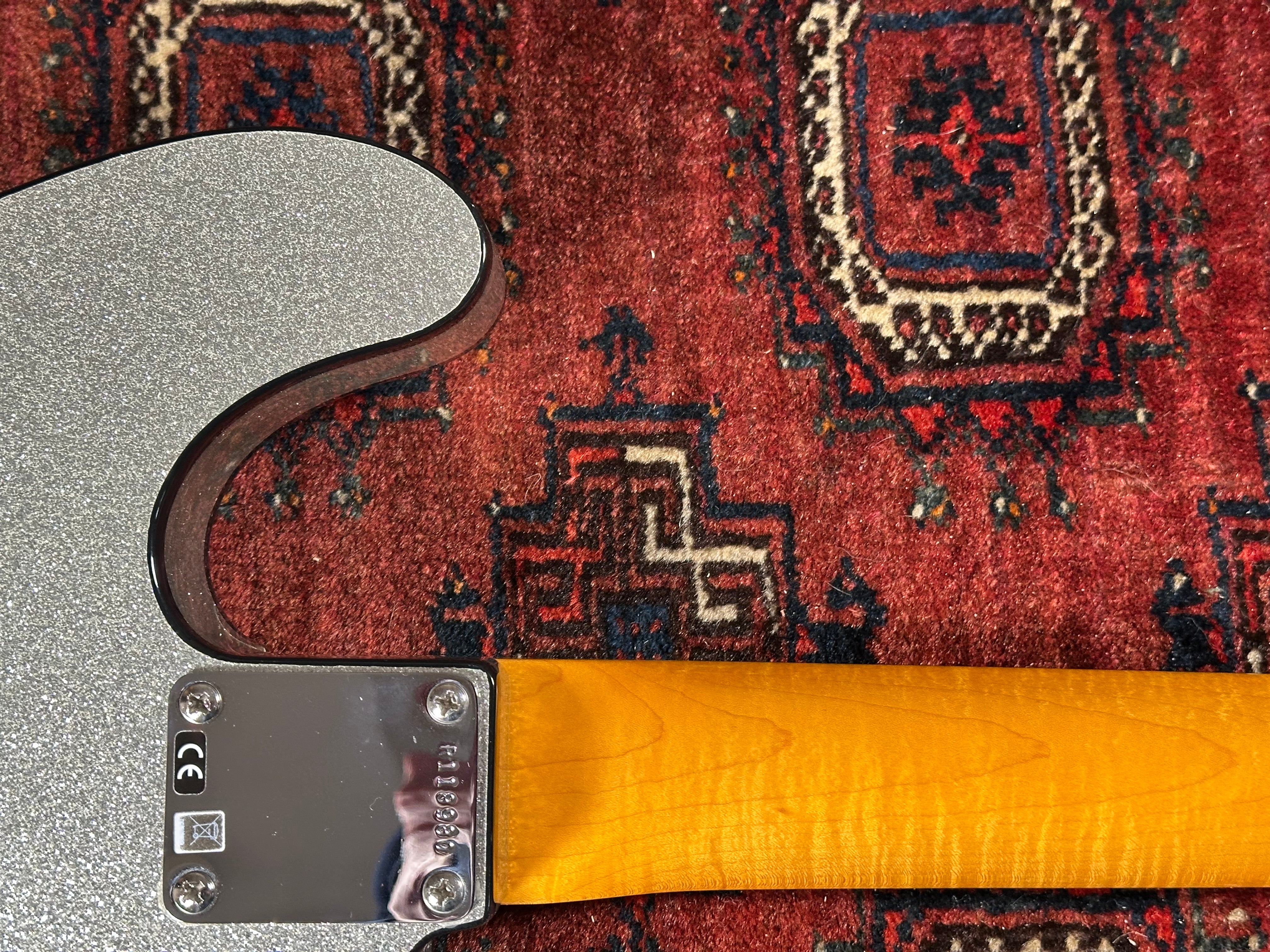 SOLD - 2022 Fender Custom Shop '62 Wildwood NOS Telecaster Silver Sparkle