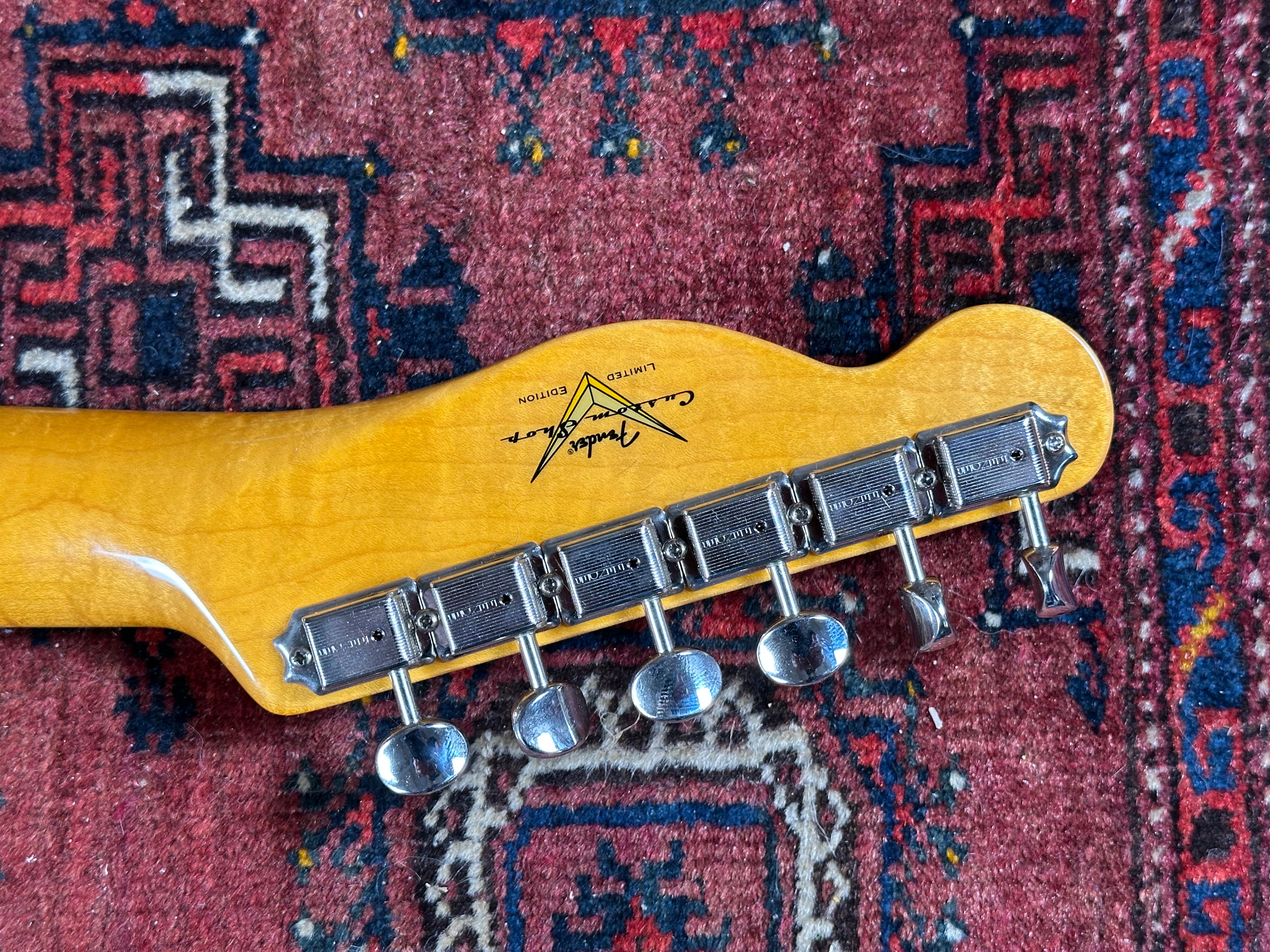 SOLD - 2022 Fender Custom Shop '62 Wildwood NOS Telecaster Silver Sparkle