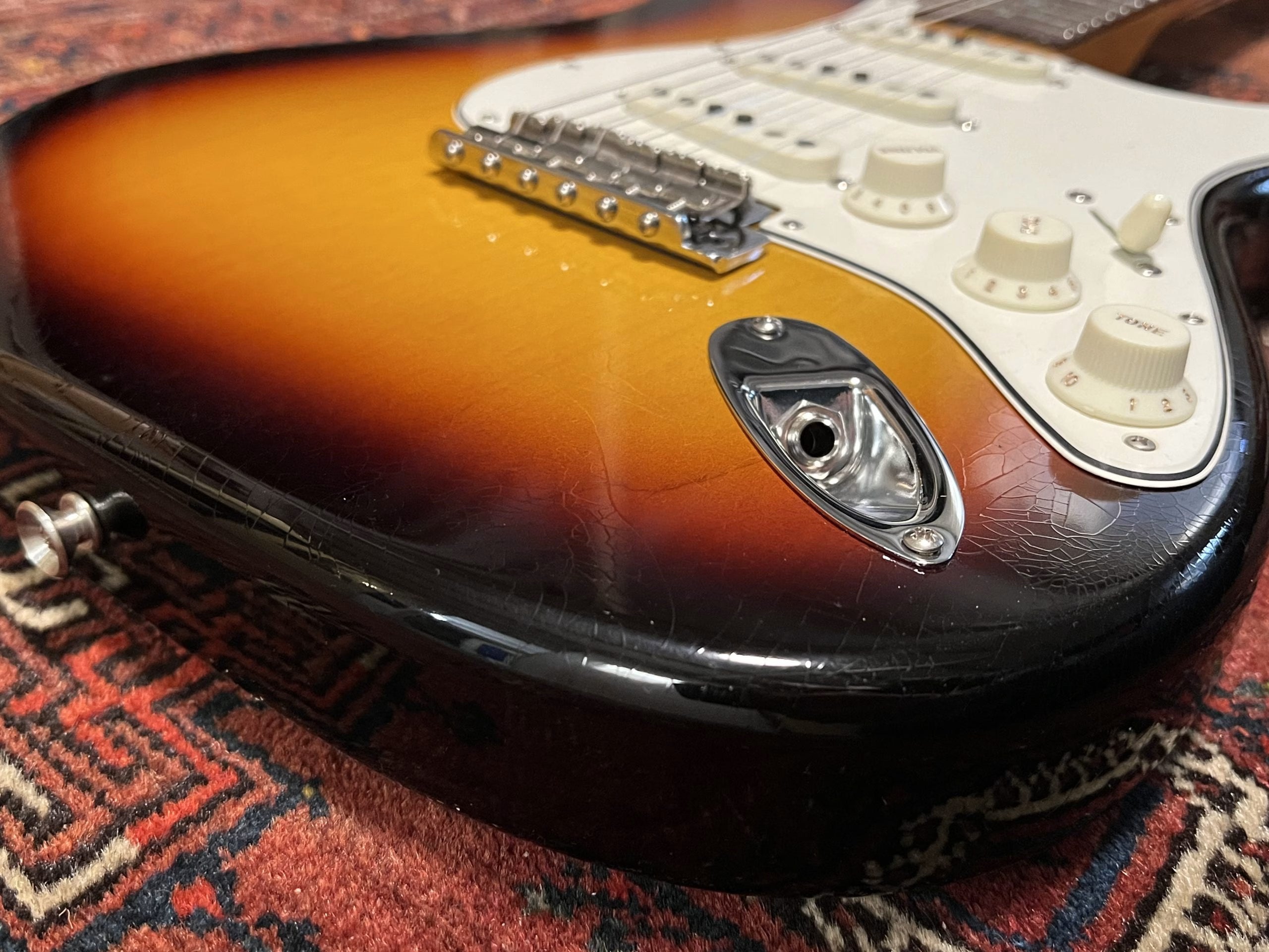 SOLD - 2023 Fender Custom Shop 66 Deluxe Closet Classic Stratocaster Sunburst