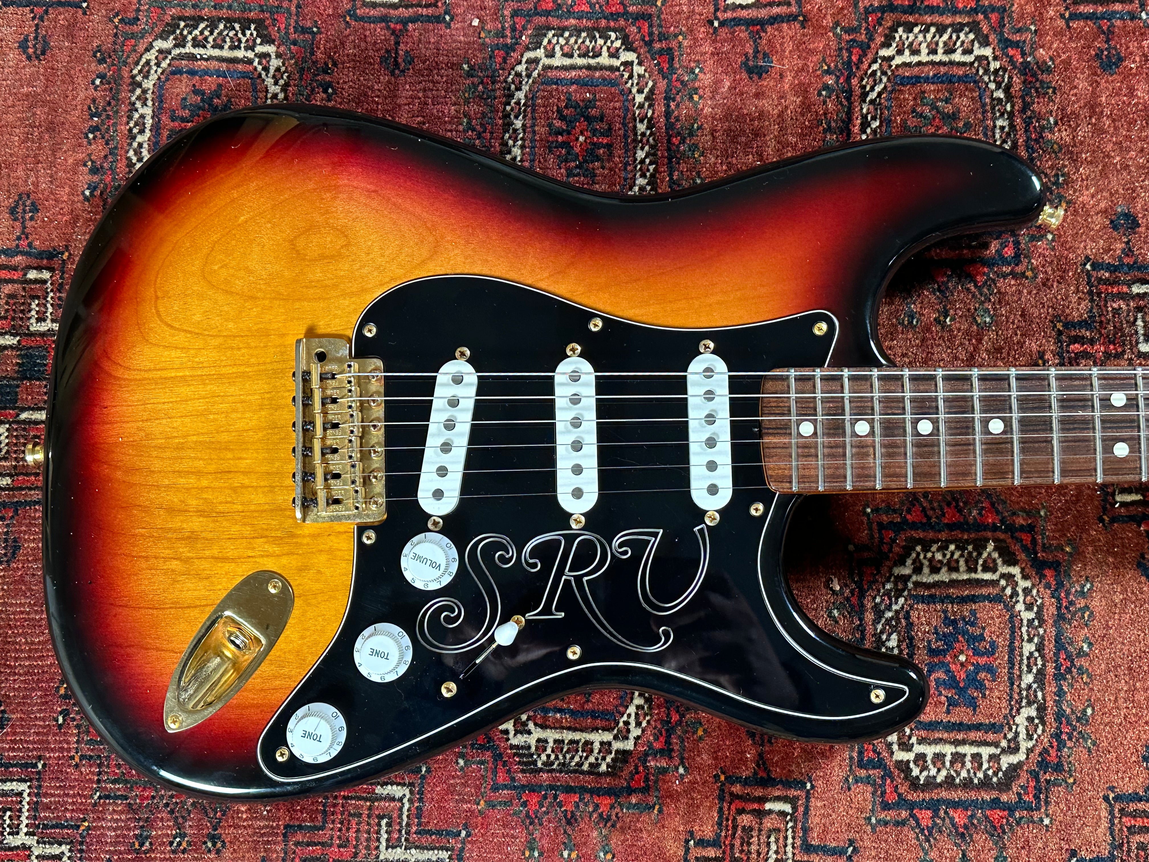 Fender Stevie Ray Vaughan SRV Signature Stratocaster 1998 Sunburst