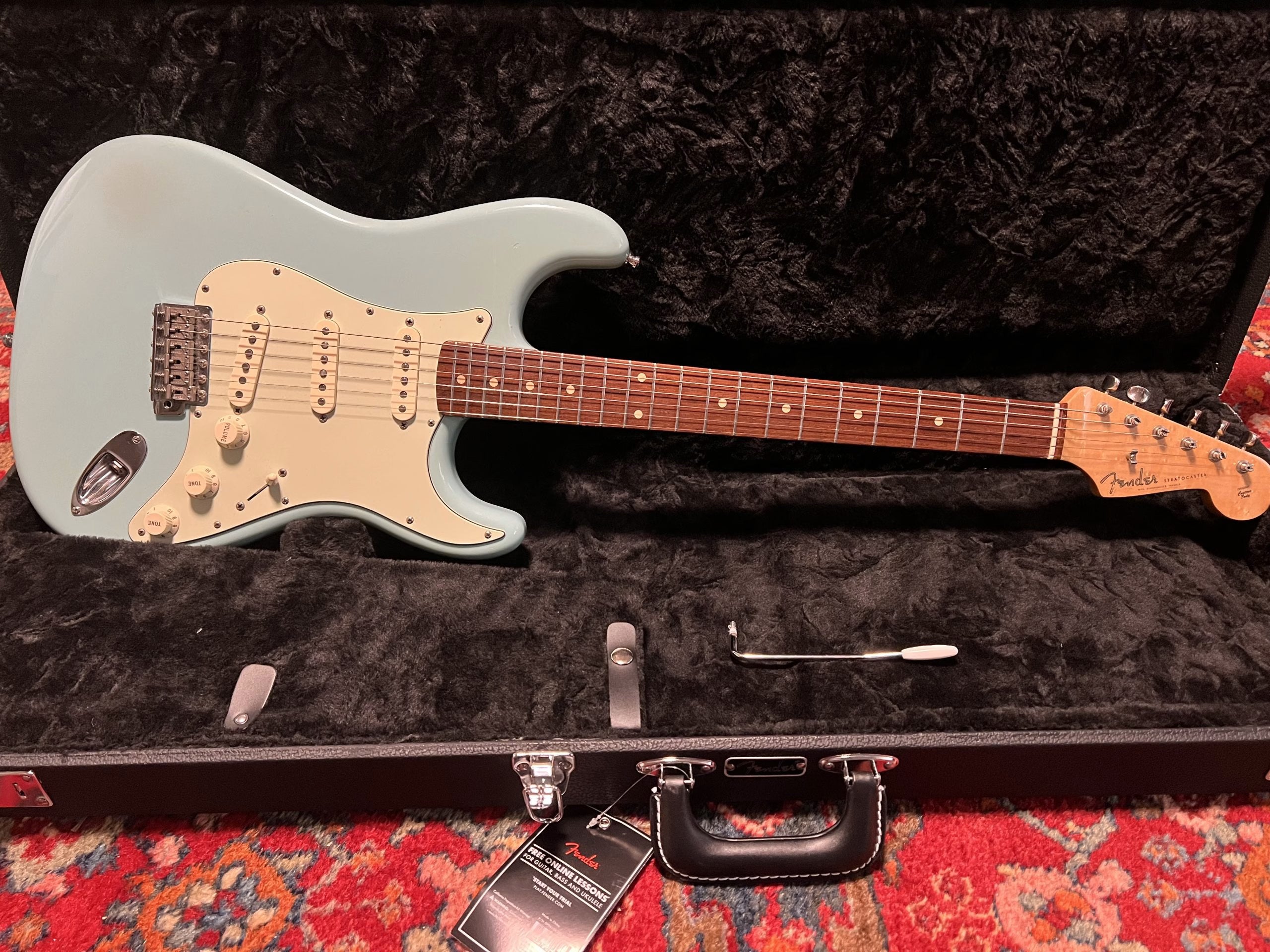 SOLD - 2000 Fender Custom Shop 60 NOS Daphne Blue