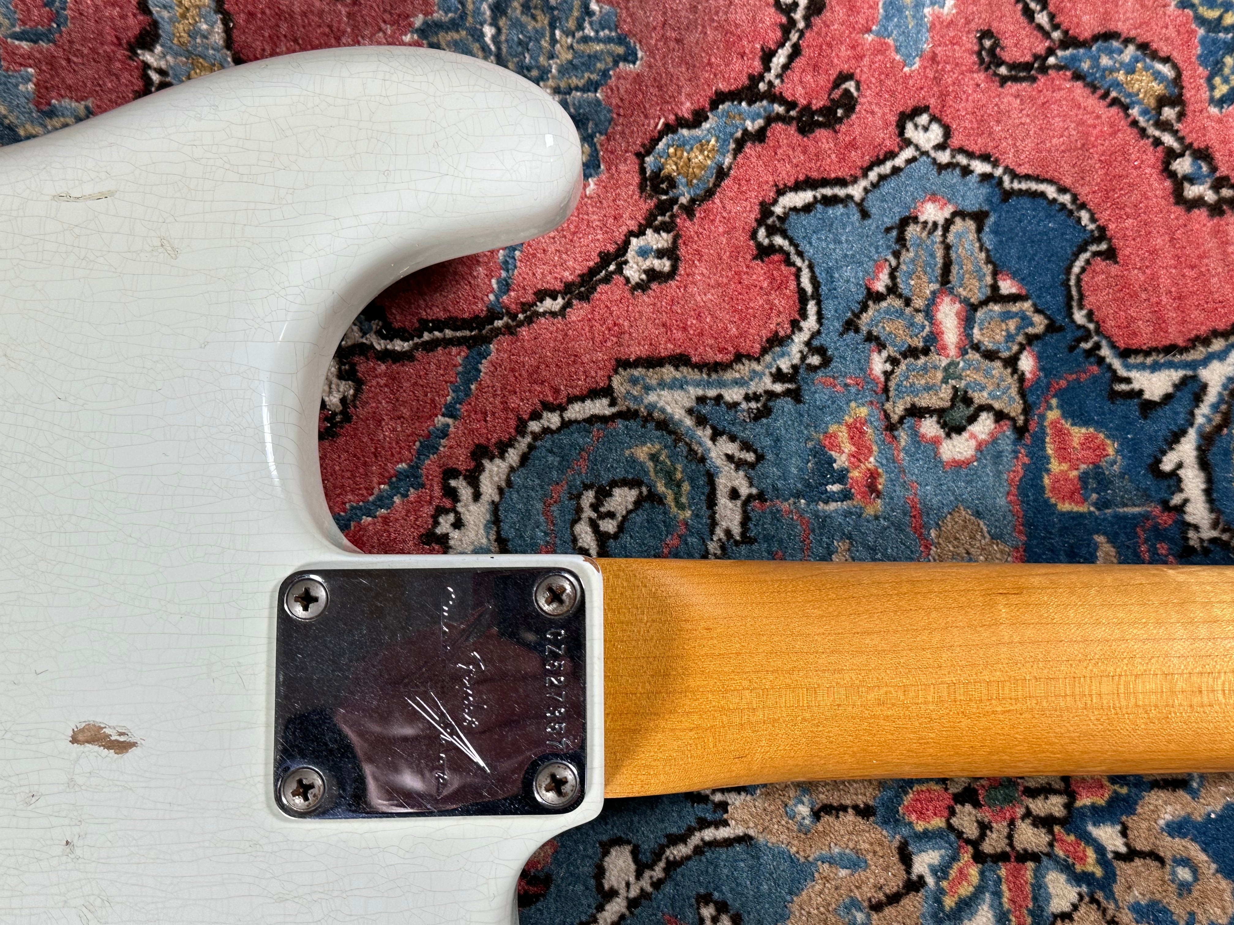SOLD - 2016 Fender Custom Shop '61 Relic Stratocaster Olympic White