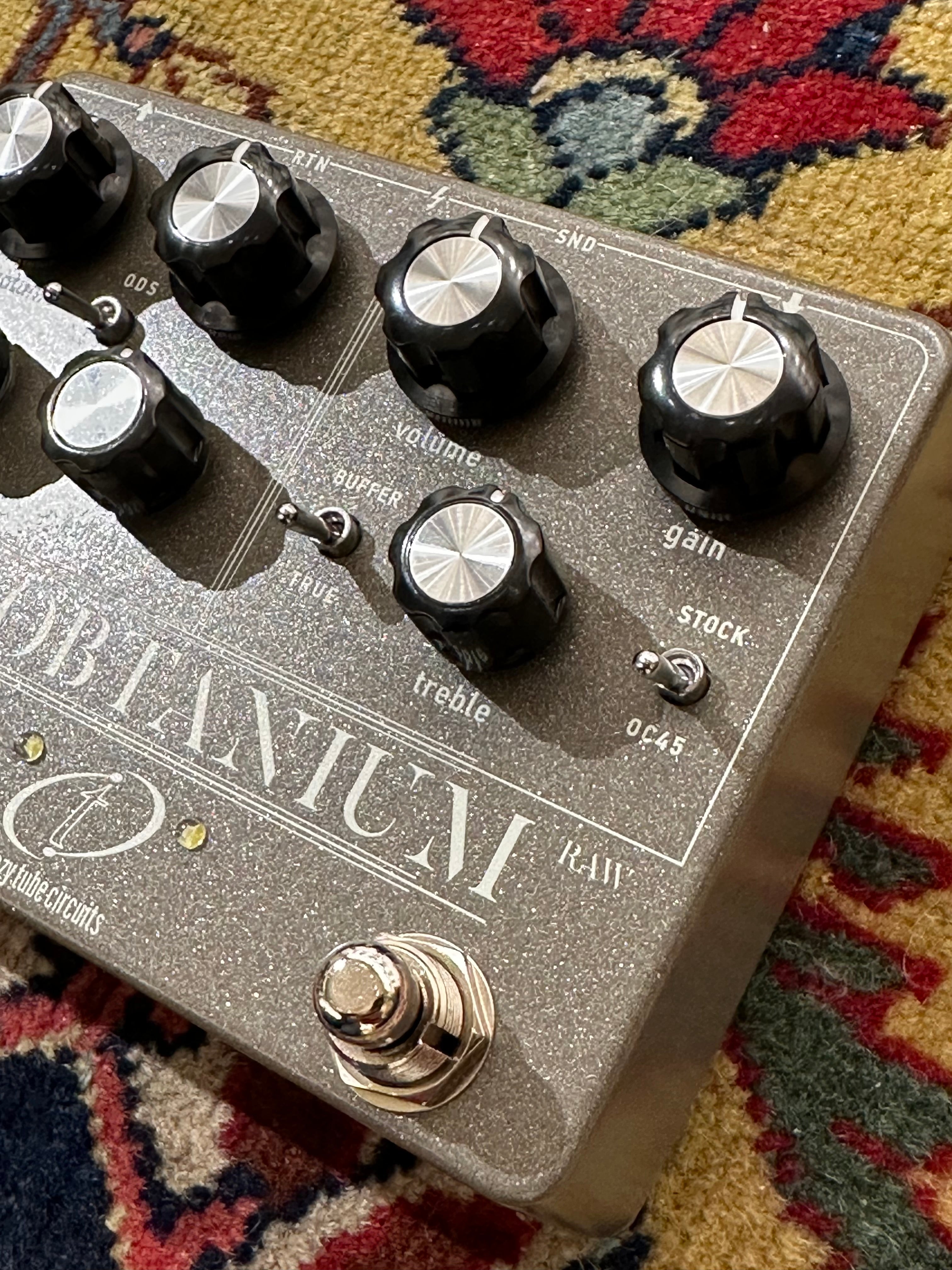 Crazy Tube Circuits Unobtainium Raw - Dumble + Klon Style overdrive pedal