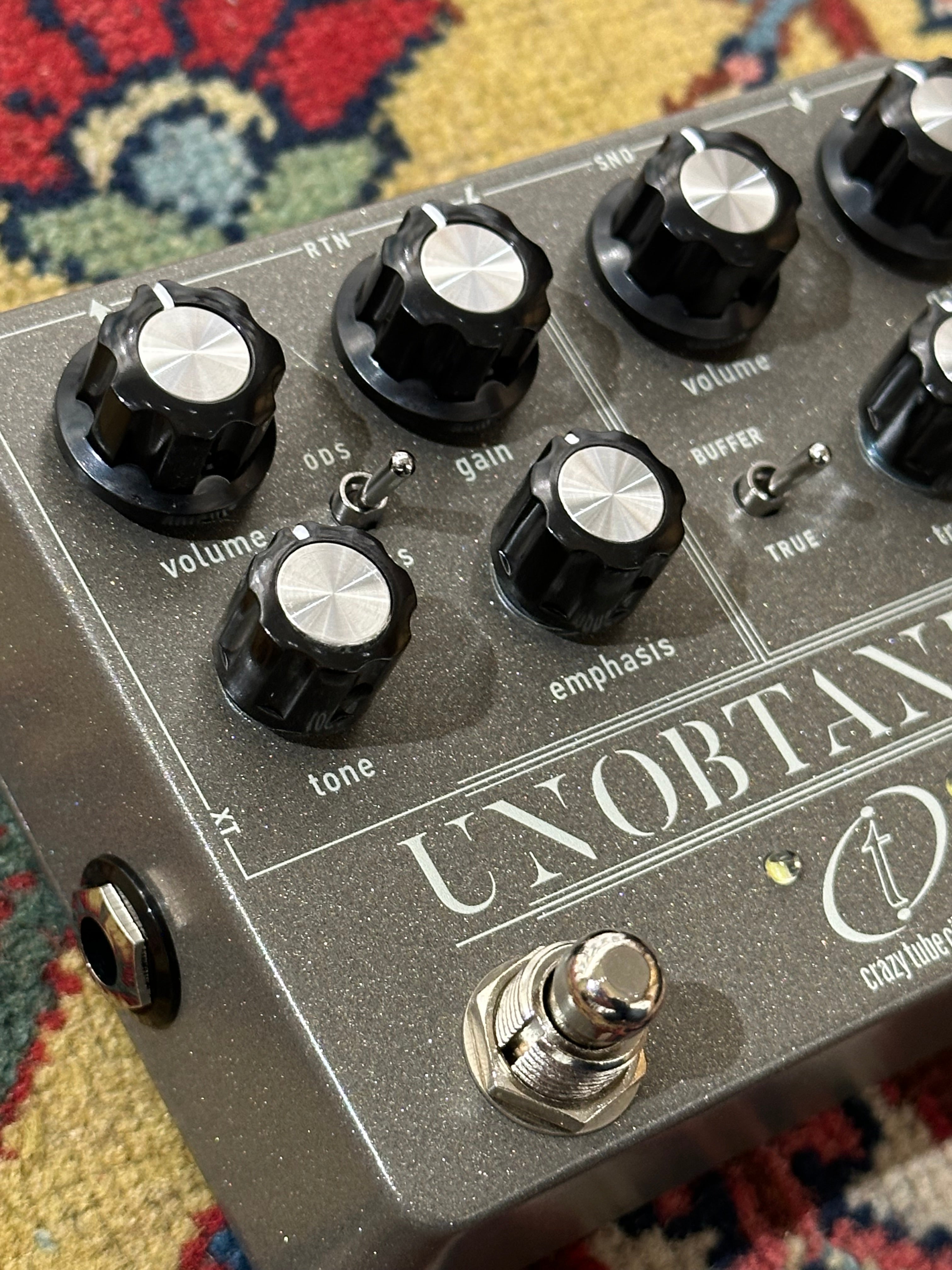 Crazy Tube Circuits Unobtainium Raw - Dumble + Klon Style overdrive pedal