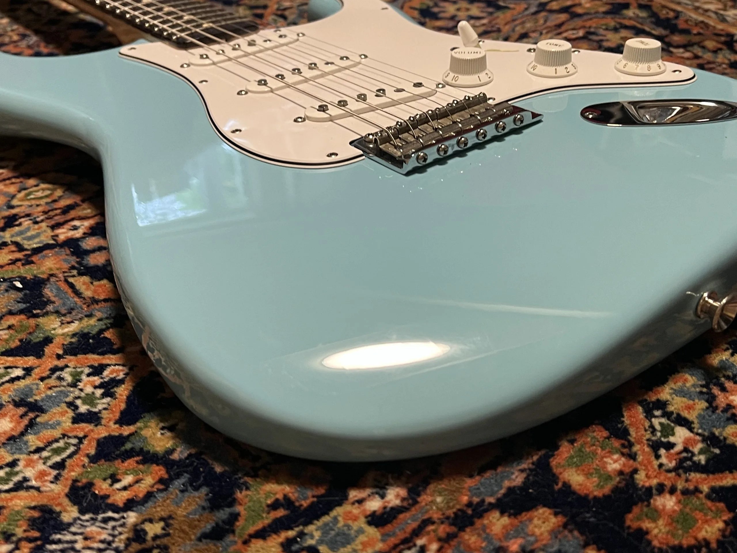 SOLD - 2014 Fender Custom Shop '60 NOS Stratocaster Daphne Blue