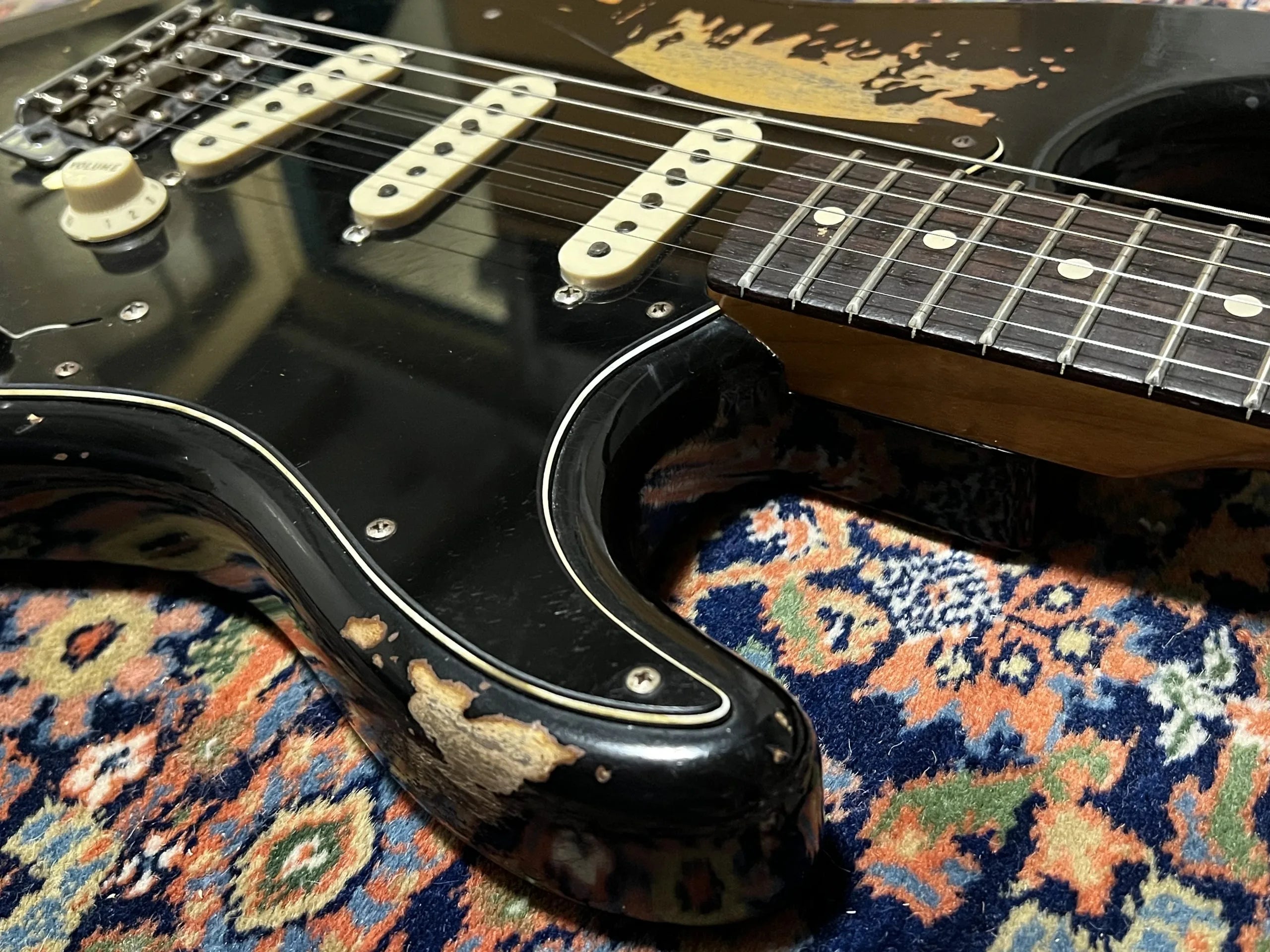 SOLD - 2021 Fender Custom Shop 60 Dual-Mag II LTD Relic Stratocaster Black over Sunburst