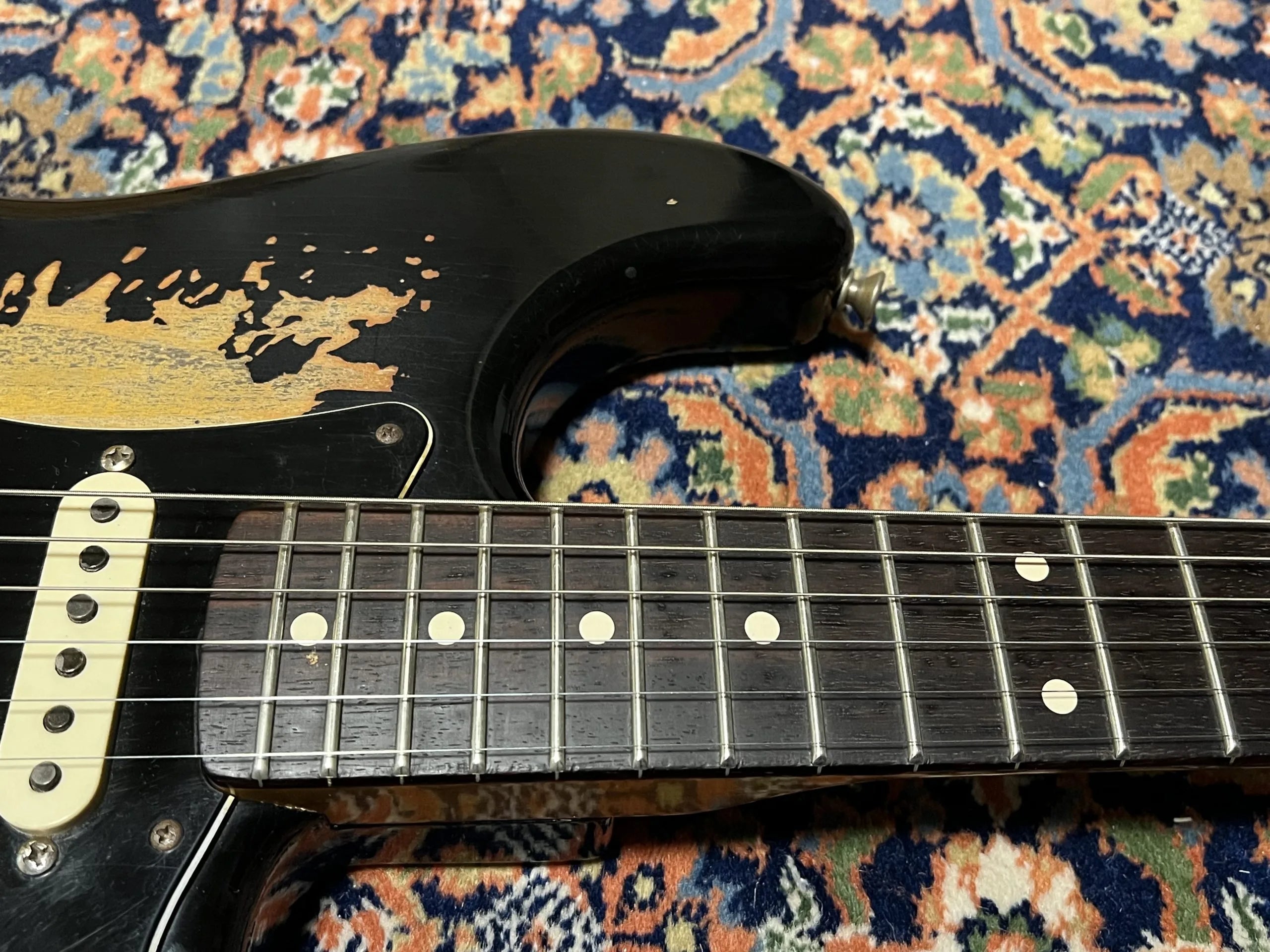 SOLD - 2021 Fender Custom Shop 60 Dual-Mag II LTD Relic Stratocaster Black over Sunburst