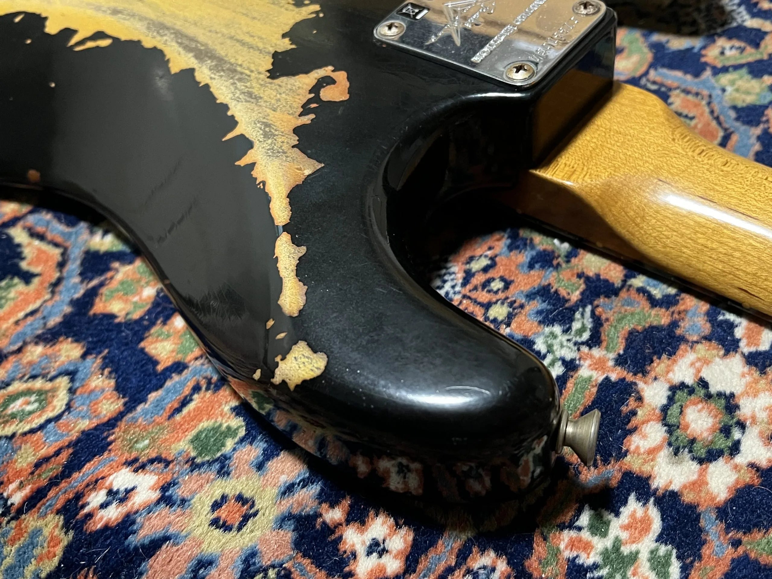 SOLD - 2021 Fender Custom Shop 60 Dual-Mag II LTD Relic Stratocaster Black over Sunburst