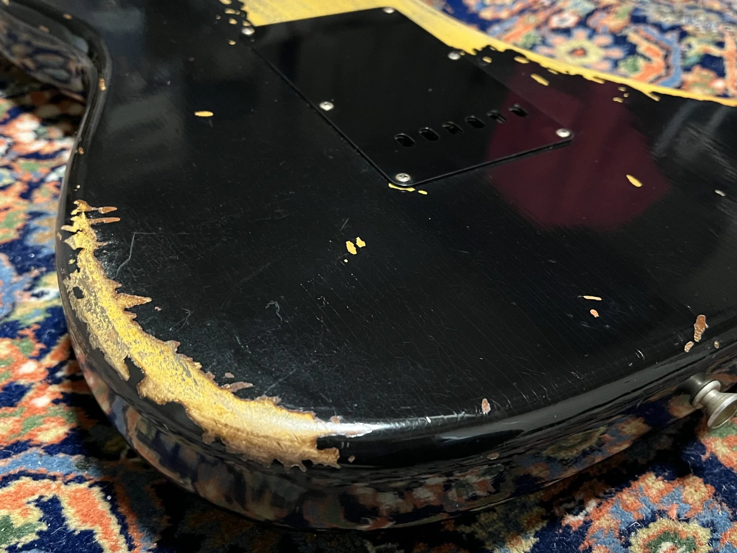 SOLD - 2021 Fender Custom Shop 60 Dual-Mag II LTD Relic Stratocaster Black over Sunburst