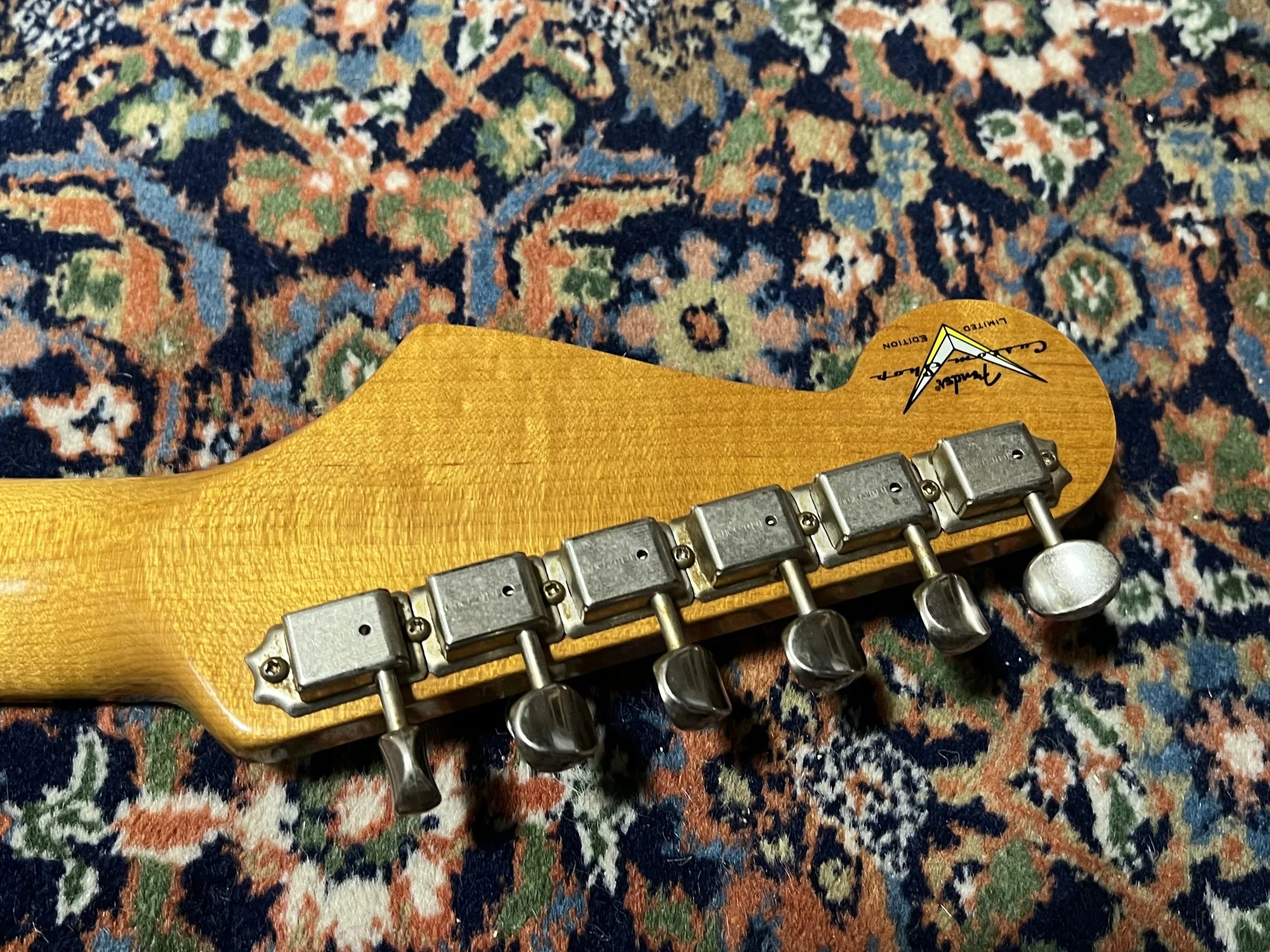 SOLD - 2021 Fender Custom Shop 60 Dual-Mag II LTD Relic Stratocaster Black over Sunburst
