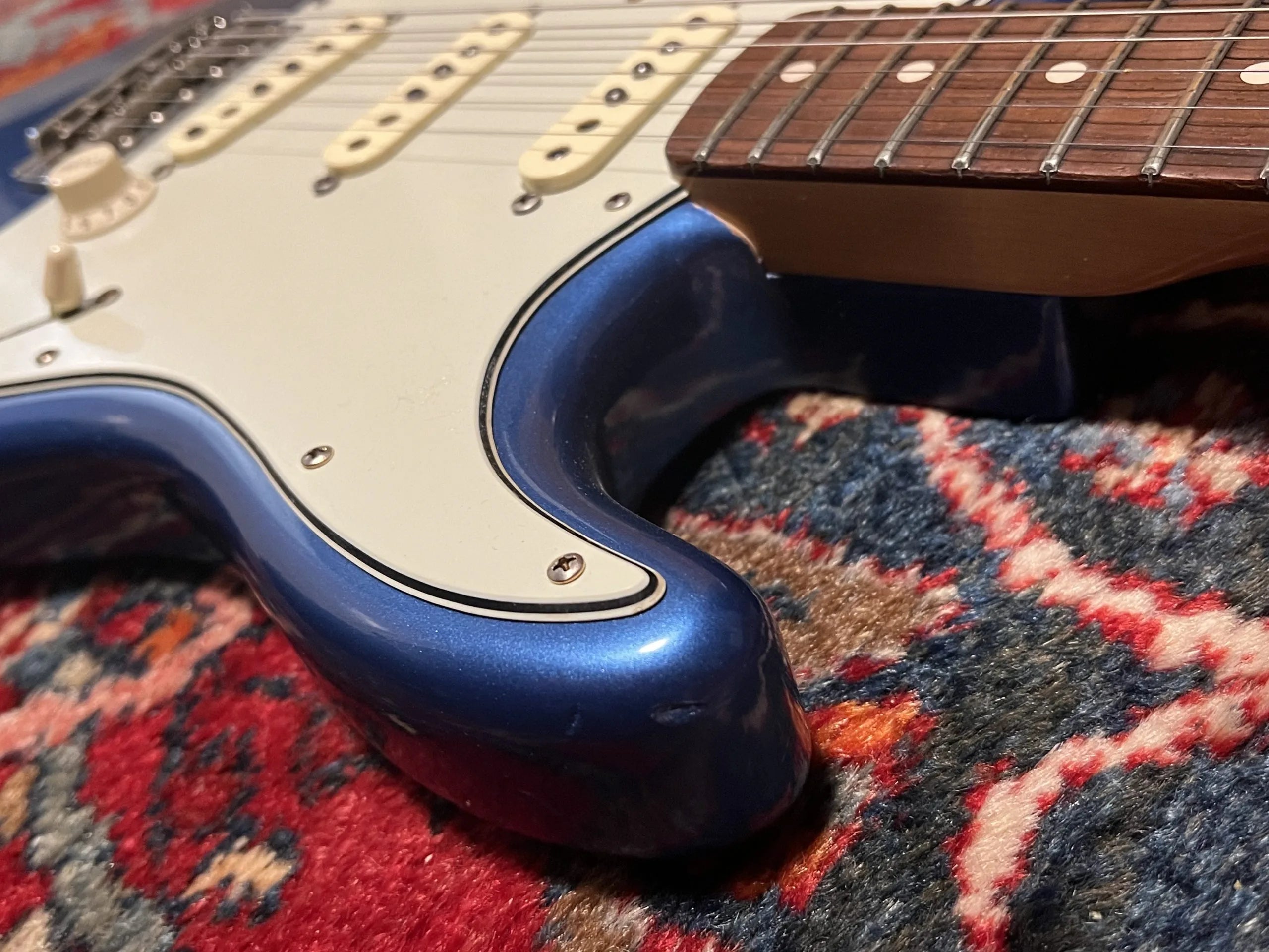SOLD - 2004 Fender Custom Shop 60 Relic Lake Placid Blue matching headstock