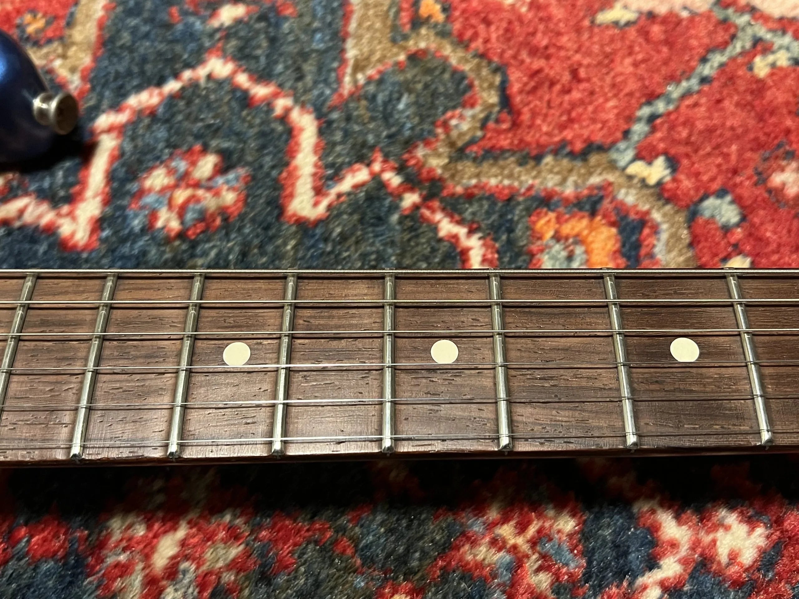 SOLD - 2004 Fender Custom Shop 60 Relic Lake Placid Blue matching headstock