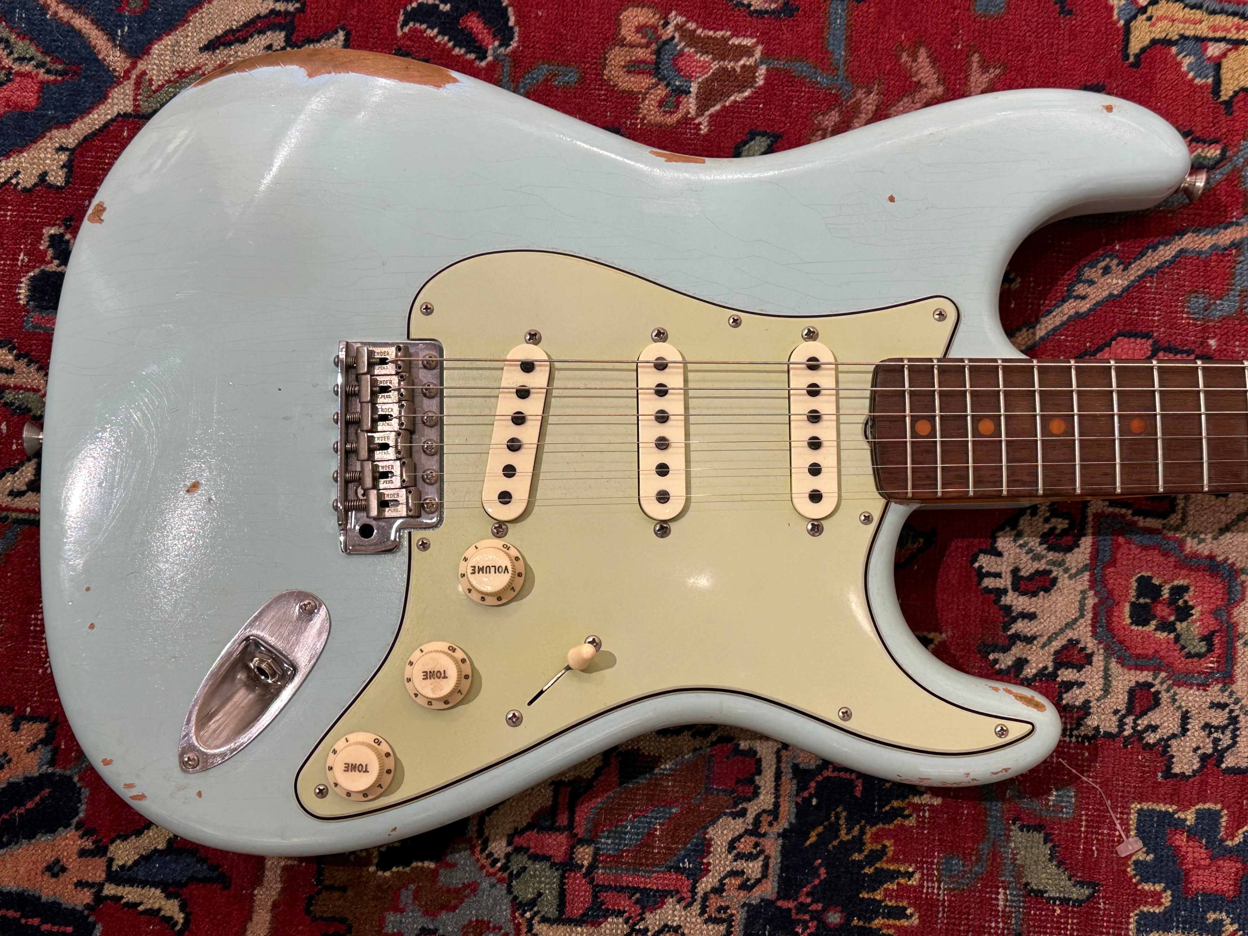 Fender Custom Shop '59 NAMM LTD Journeyman Stratocaster 2018 Daphne Blue