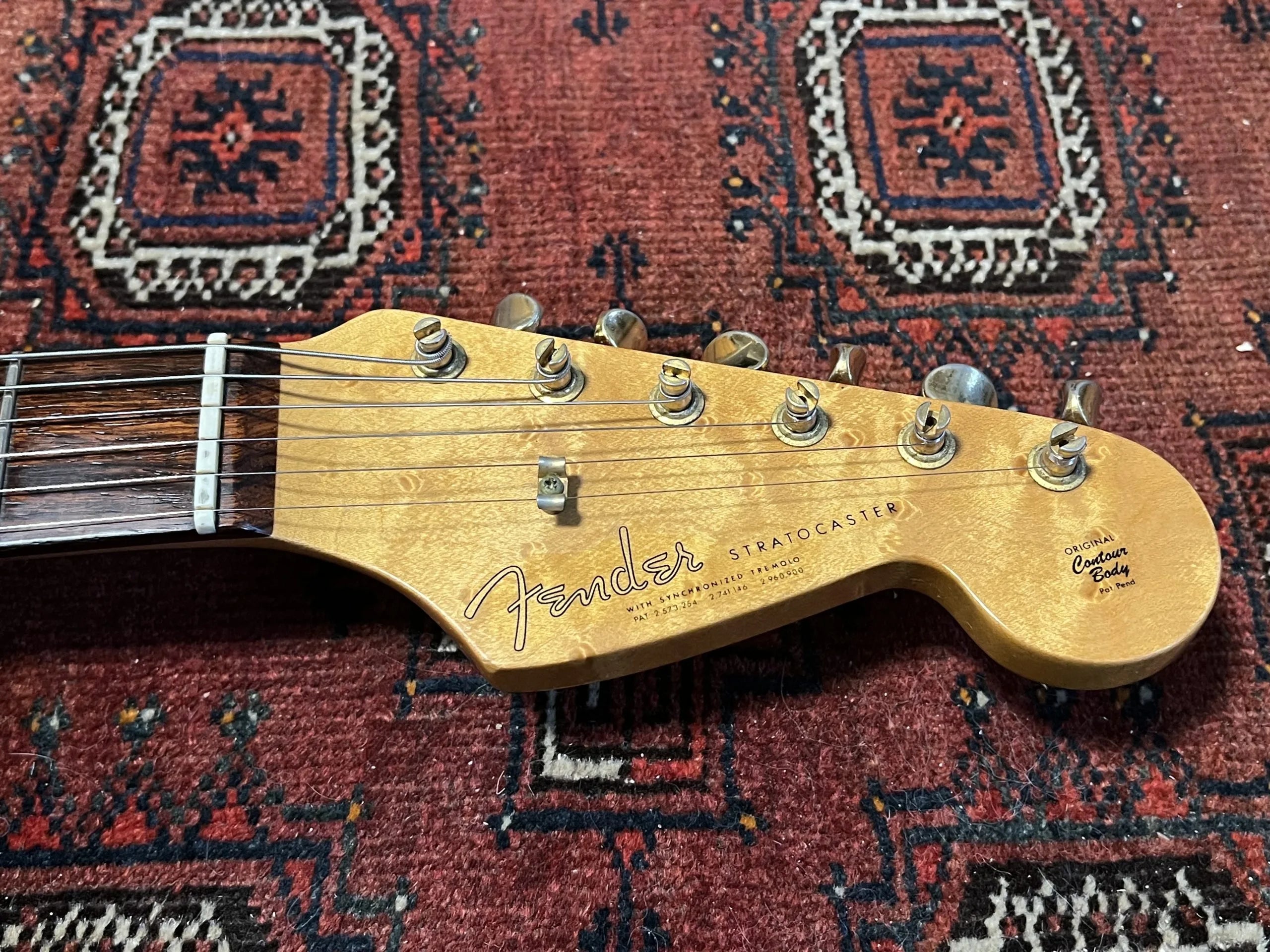 Sold - 1999 Fender Custom Shop 60 Cunetto Relic Sunburst