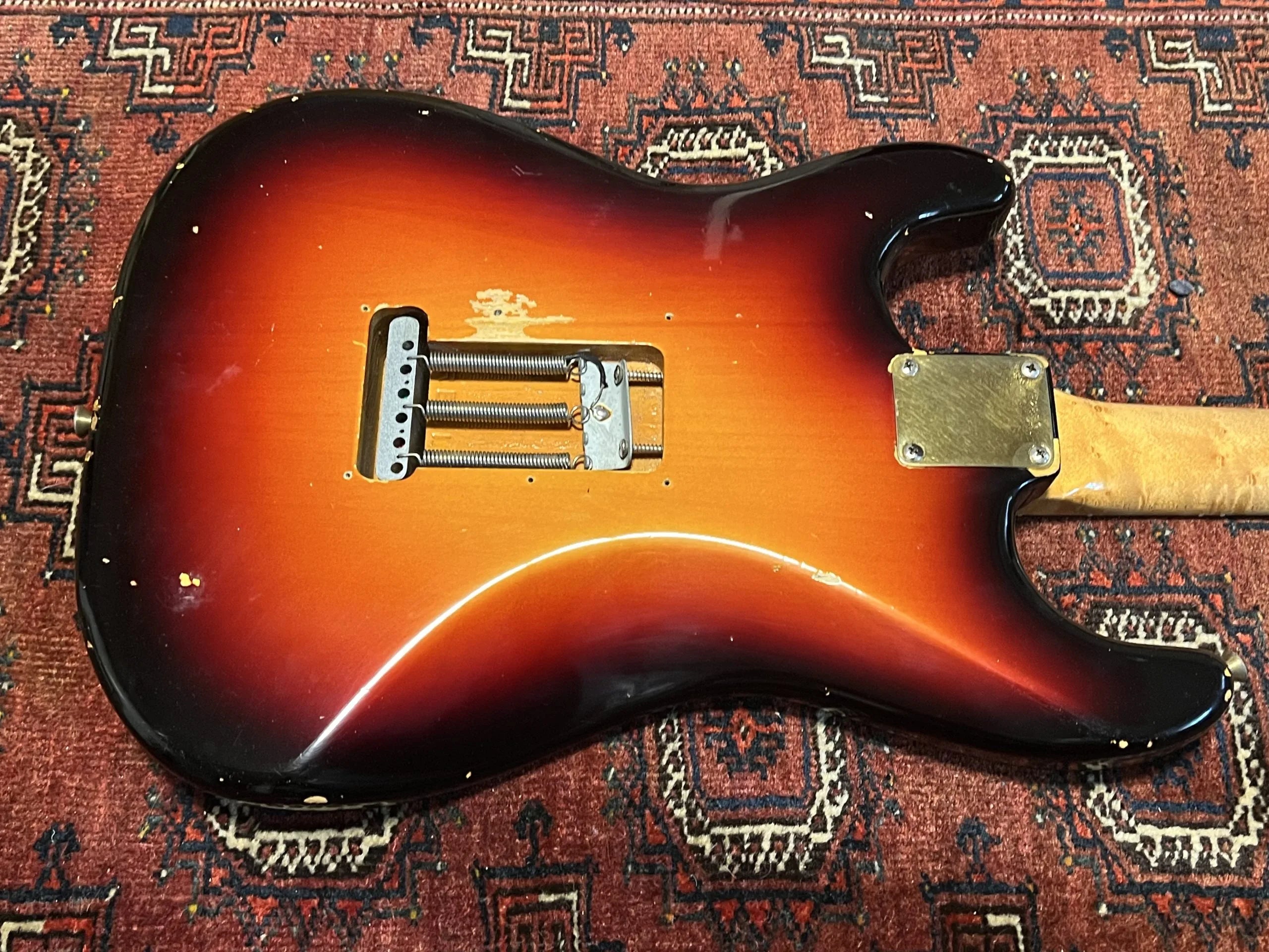 Sold - 1999 Fender Custom Shop 60 Cunetto Relic Sunburst