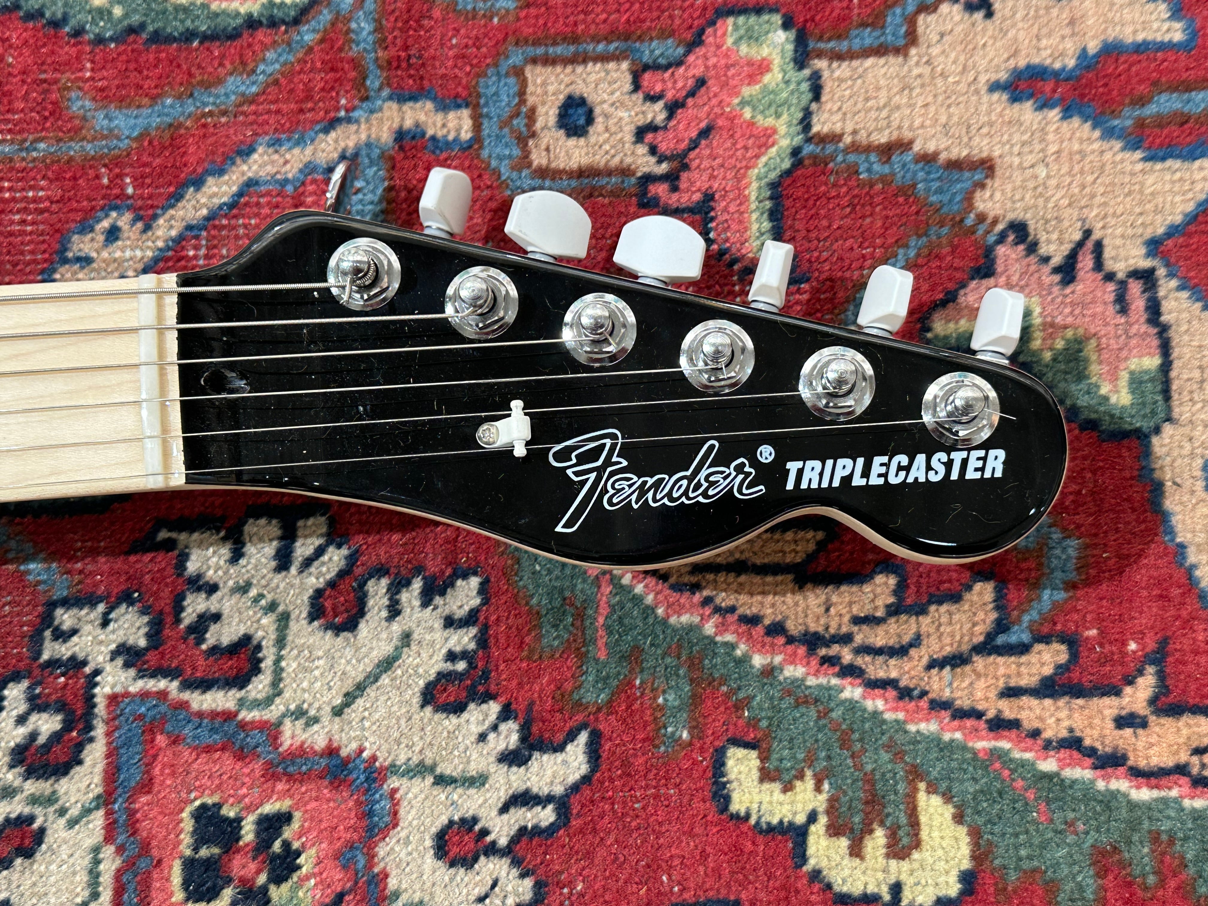 Fender Jack White Triplecaster Telecaster 2025 Black (and White)
