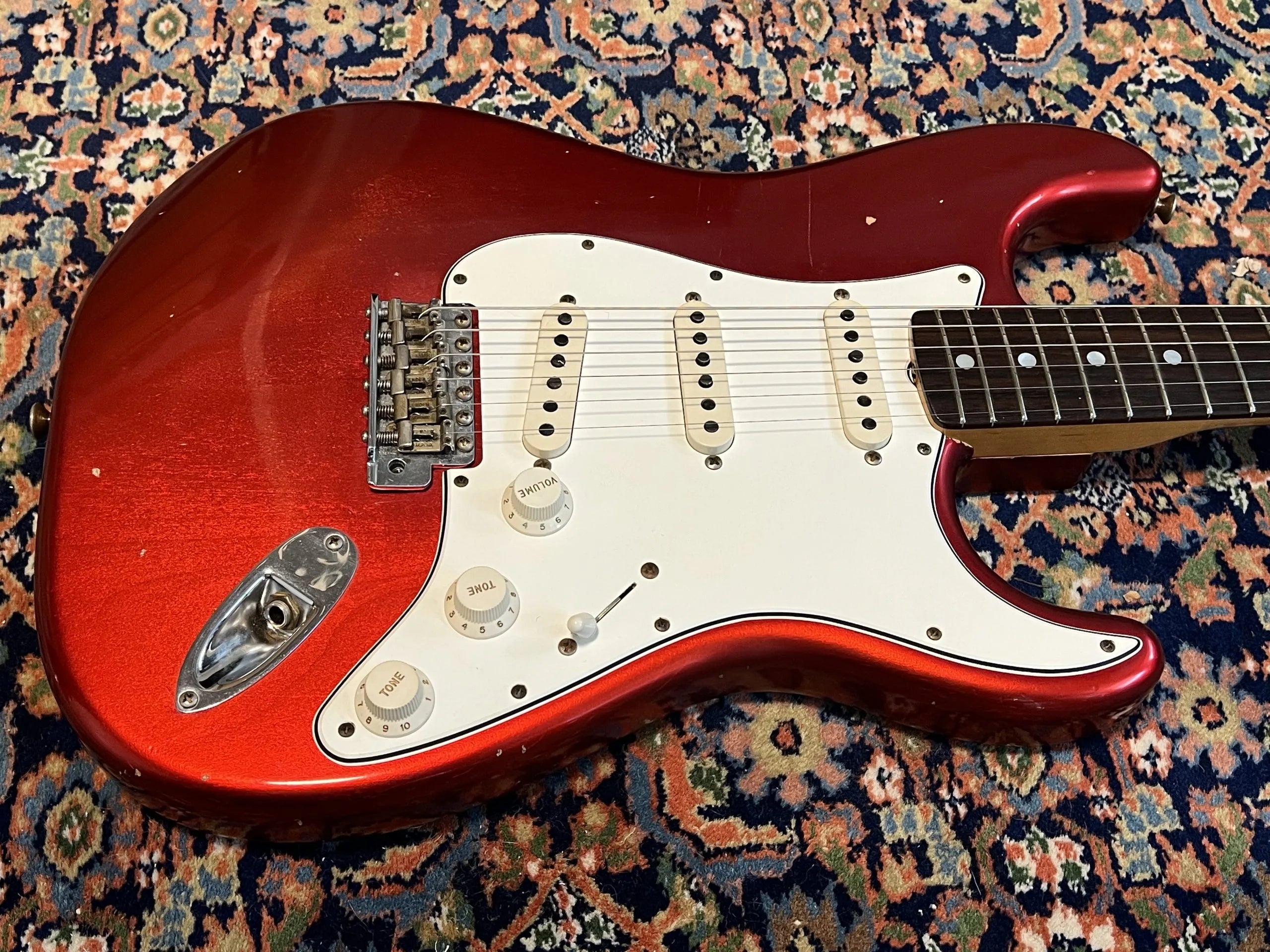 SOLD - 2020 Fender Custom Shop '65 Journeyman Stratocaster Candy Apple Red