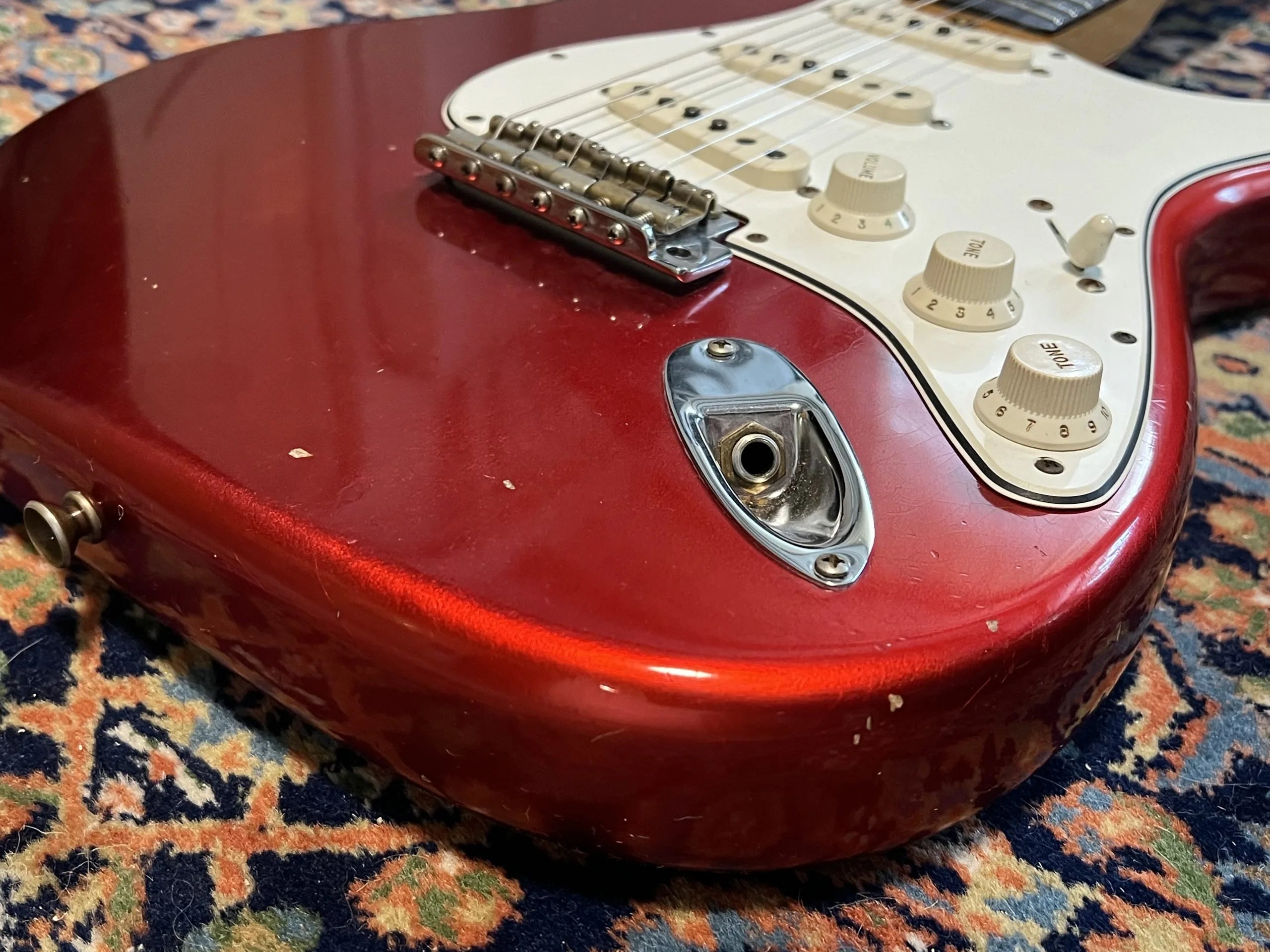 SOLD - 2020 Fender Custom Shop '65 Journeyman Stratocaster Candy Apple Red