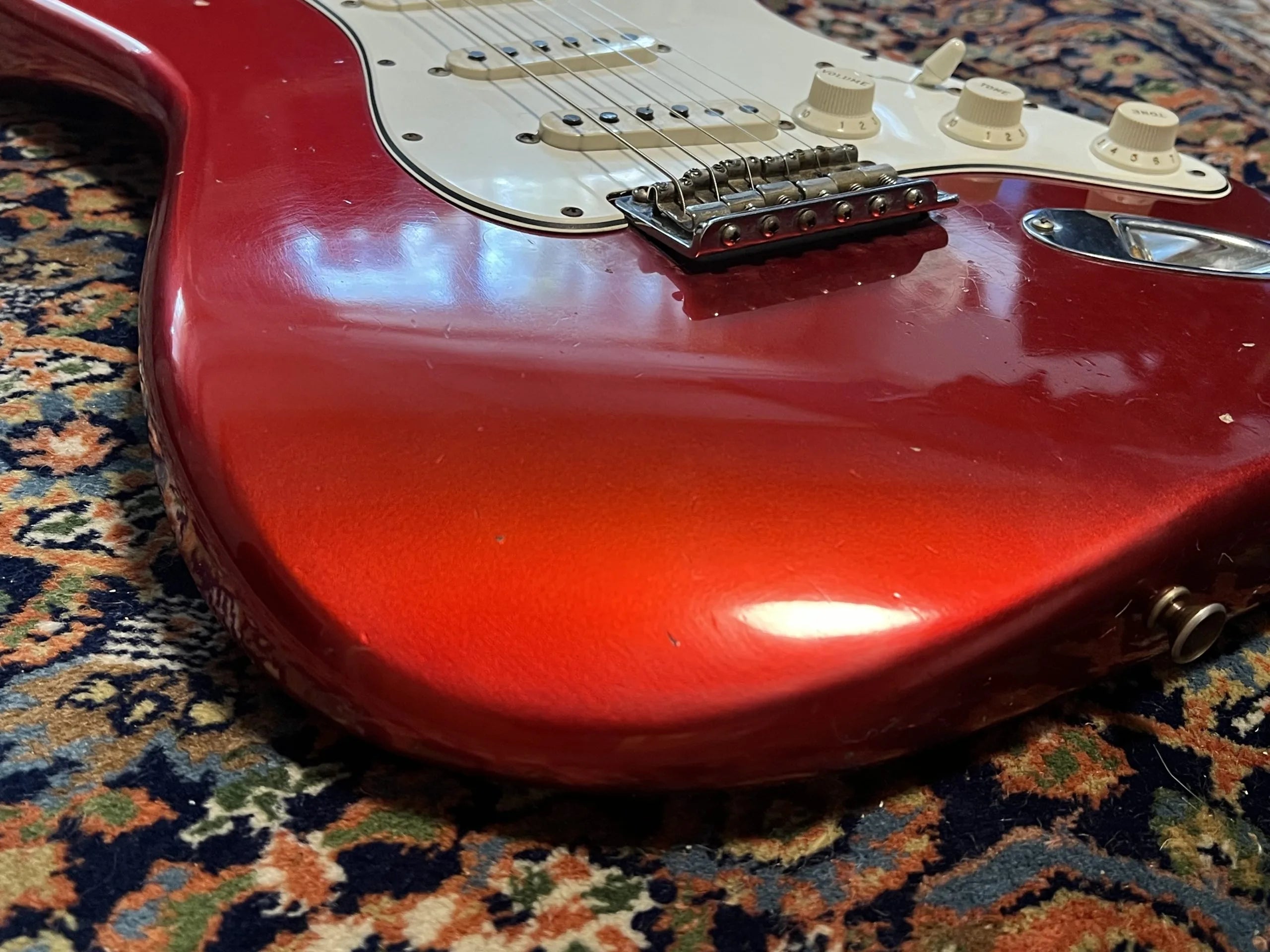 SOLD - 2020 Fender Custom Shop '65 Journeyman Stratocaster Candy Apple Red