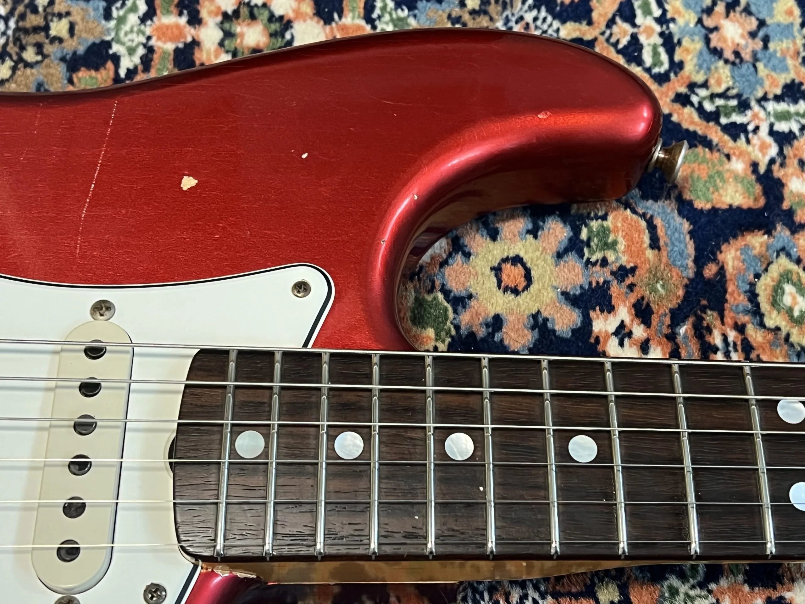 SOLD - 2020 Fender Custom Shop '65 Journeyman Stratocaster Candy Apple Red