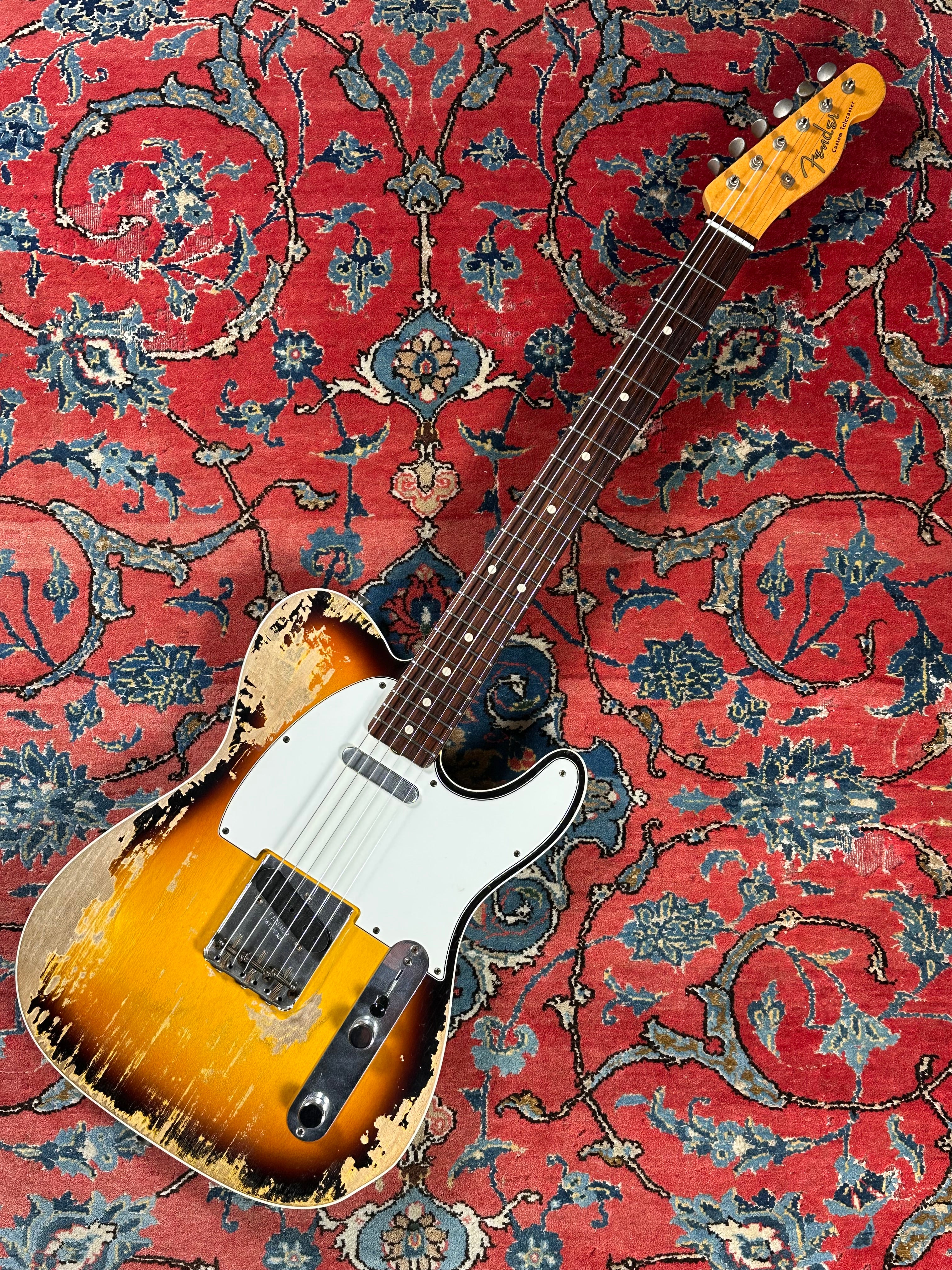 Fender Custom Shop '60 Heavy Relic Telecaster Custom 2011 Sunburst
