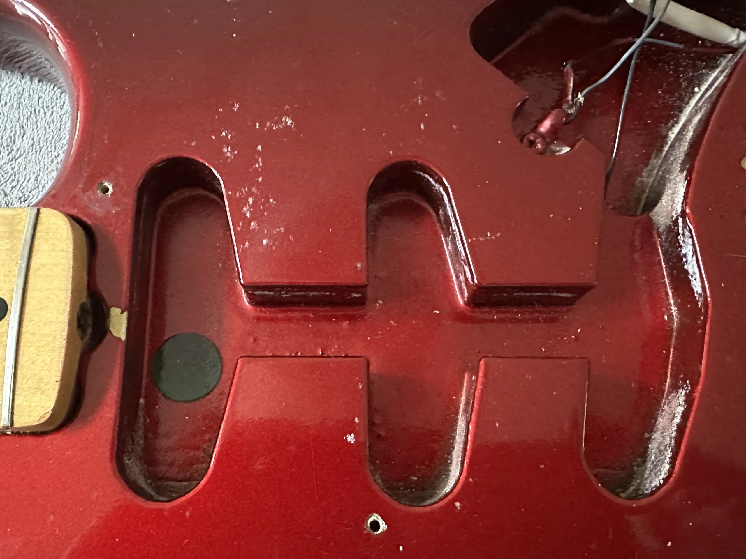 SOLD - 1981 Fender The Strat Candy Apple Red