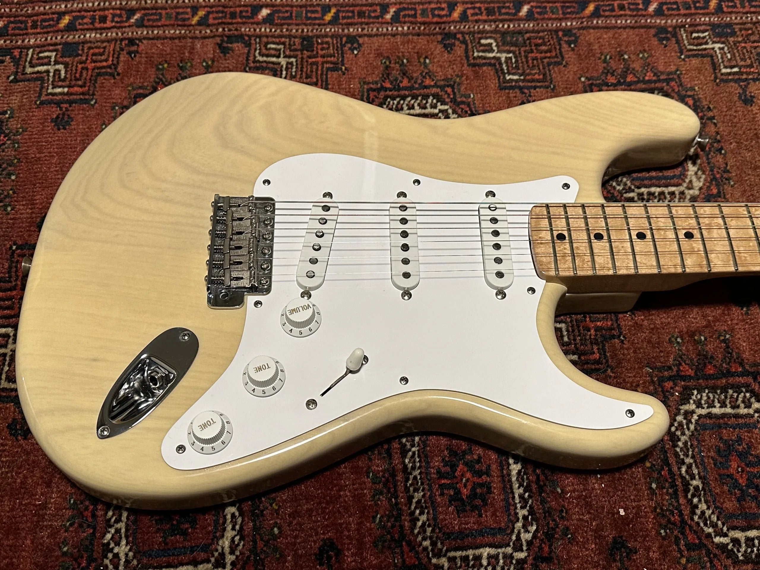 SOLD - 1993 Fender Custom Shop '54 NOS Stratocaster (John Page era) White Blonde