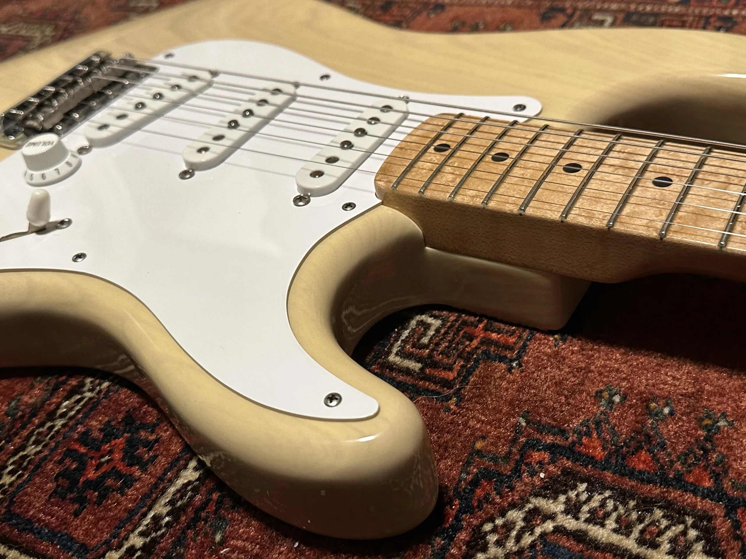 SOLD - 1993 Fender Custom Shop '54 NOS Stratocaster (John Page era) White Blonde
