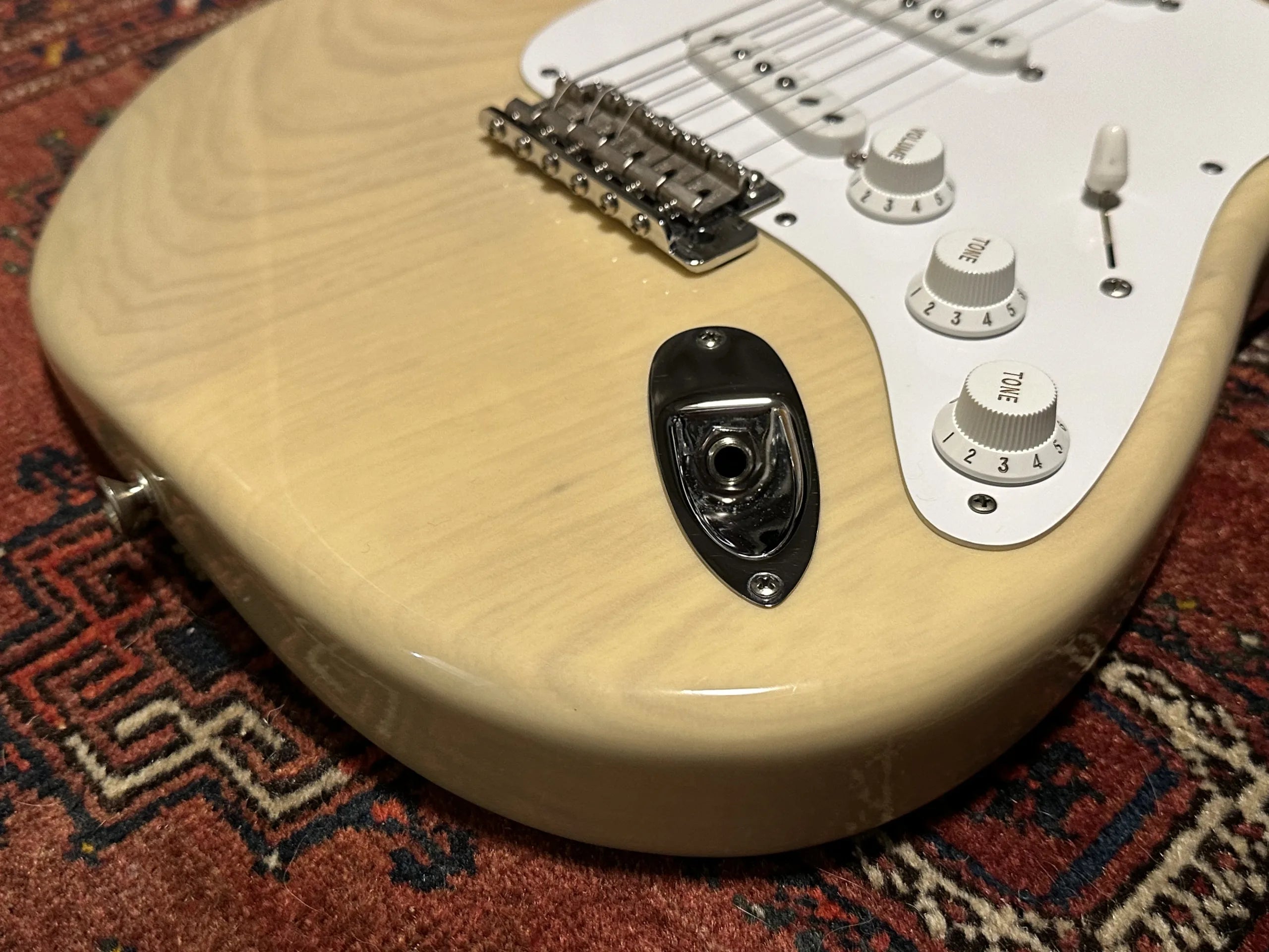 SOLD - 1993 Fender Custom Shop '54 NOS Stratocaster (John Page era) White Blonde