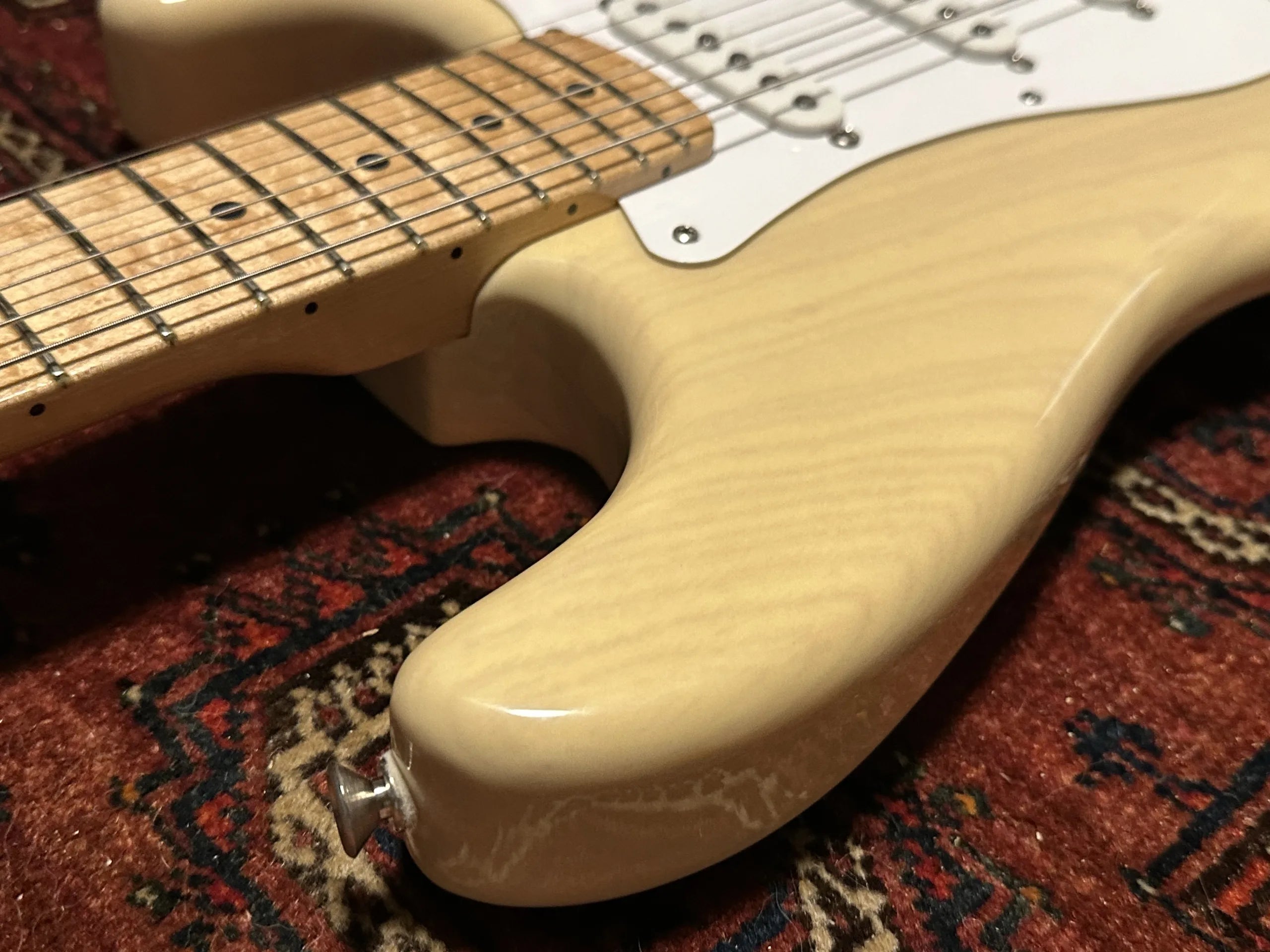 SOLD - 1993 Fender Custom Shop '54 NOS Stratocaster (John Page era) White Blonde