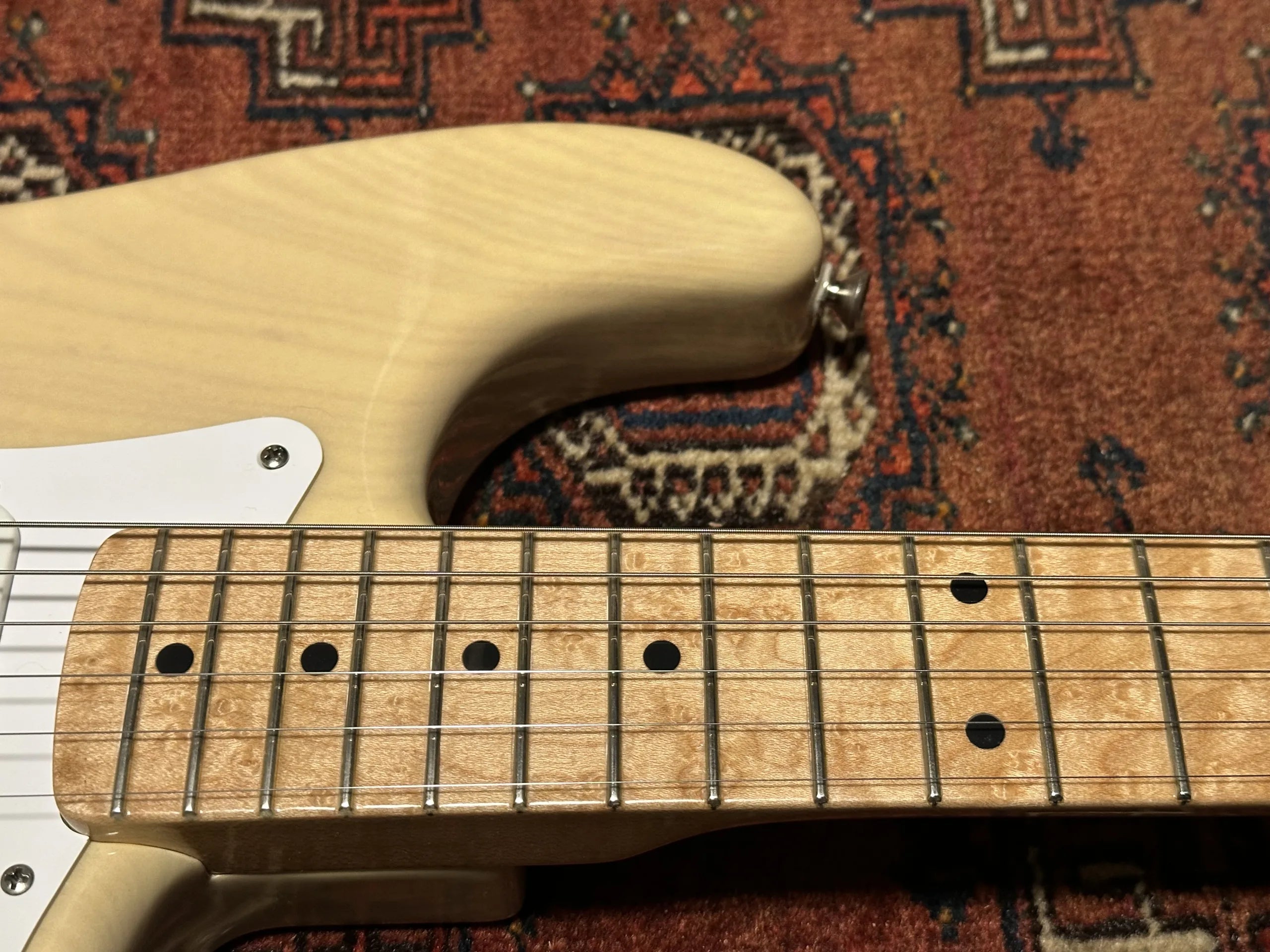 SOLD - 1993 Fender Custom Shop '54 NOS Stratocaster (John Page era) White Blonde
