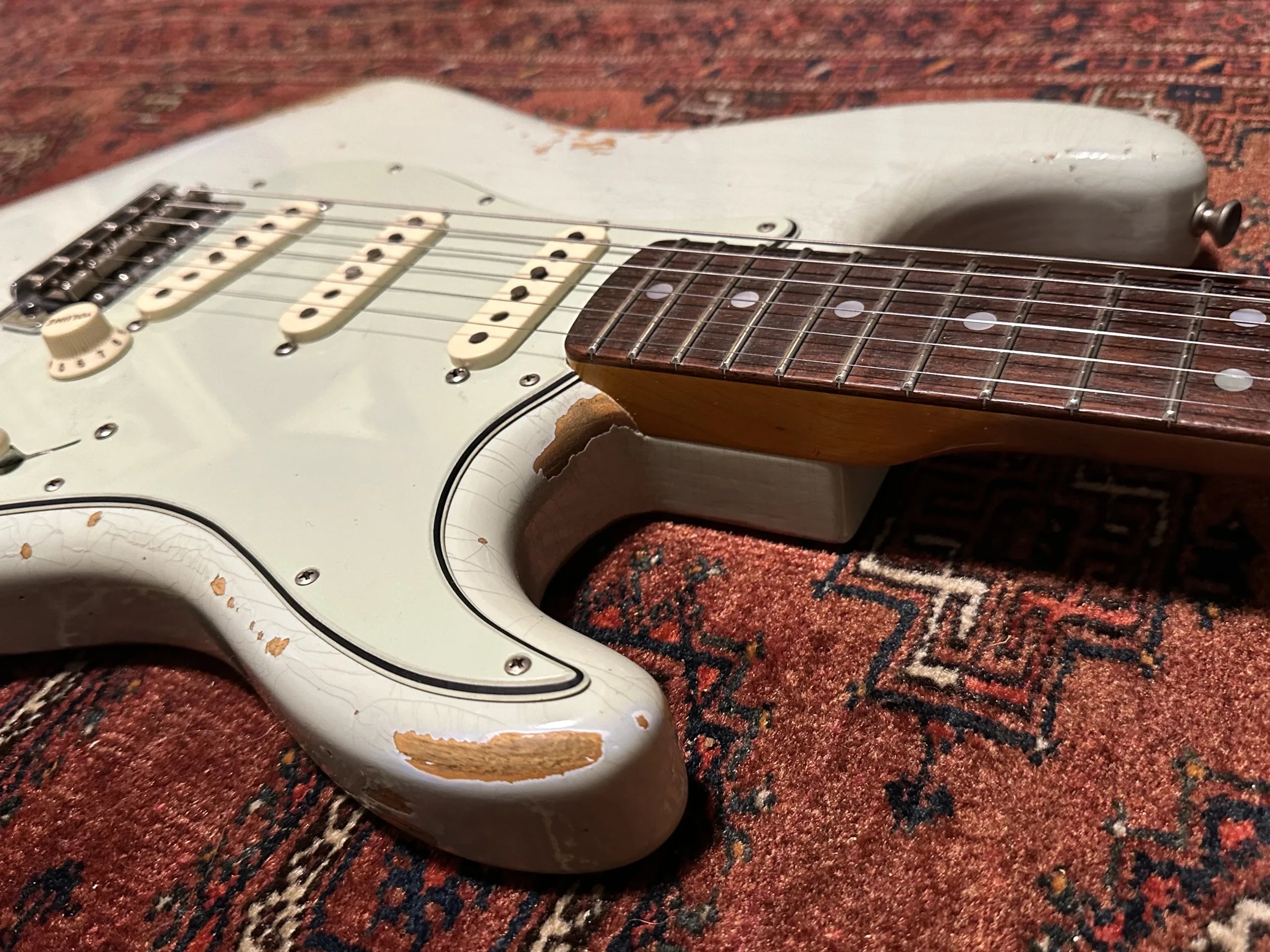 SOLD - 2018 Fender Custom Shop 65 NAMM Ltd Heavy Relic Stratocaster Sonic Blue