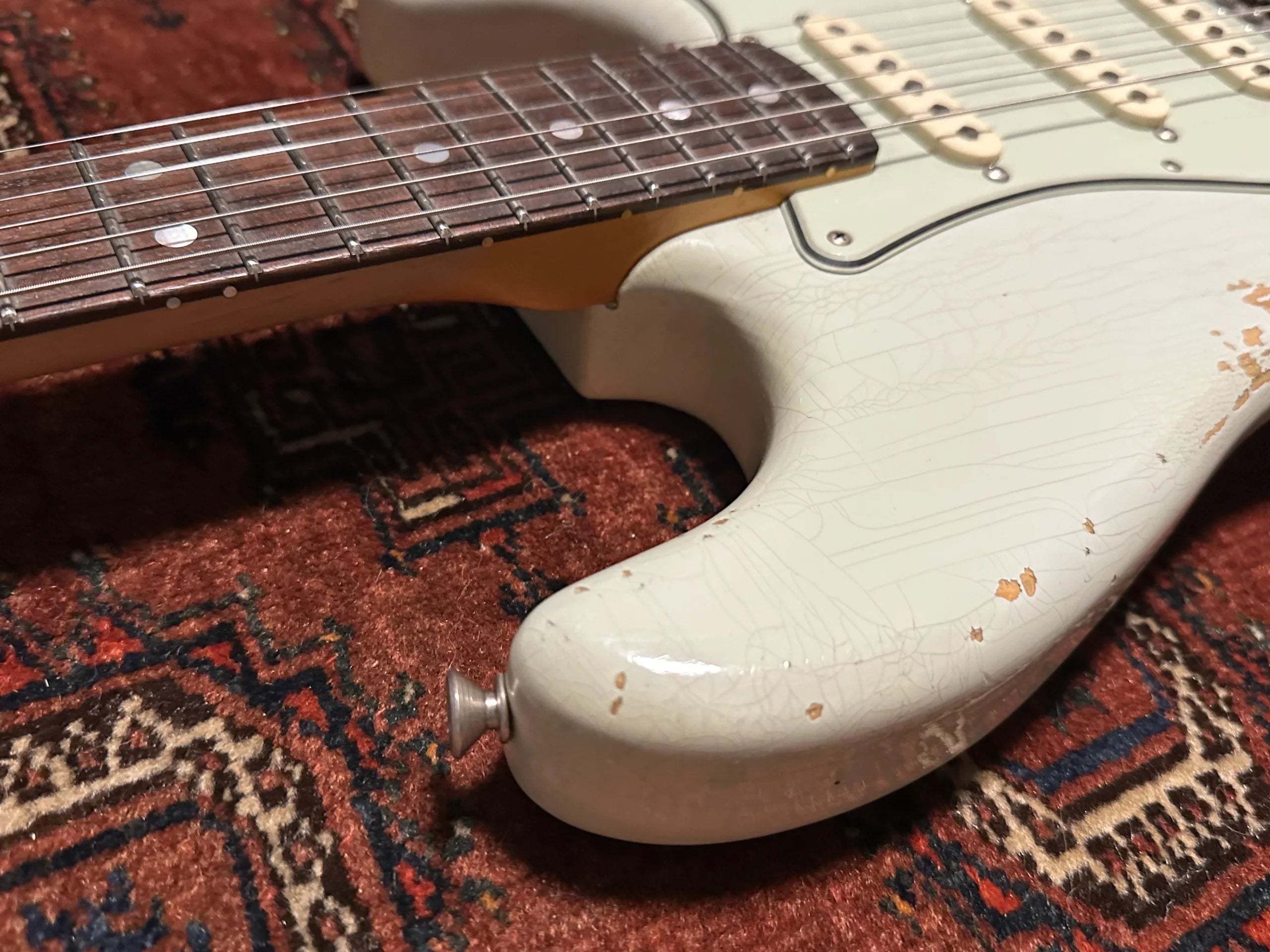SOLD - 2018 Fender Custom Shop 65 NAMM Ltd Heavy Relic Stratocaster Sonic Blue