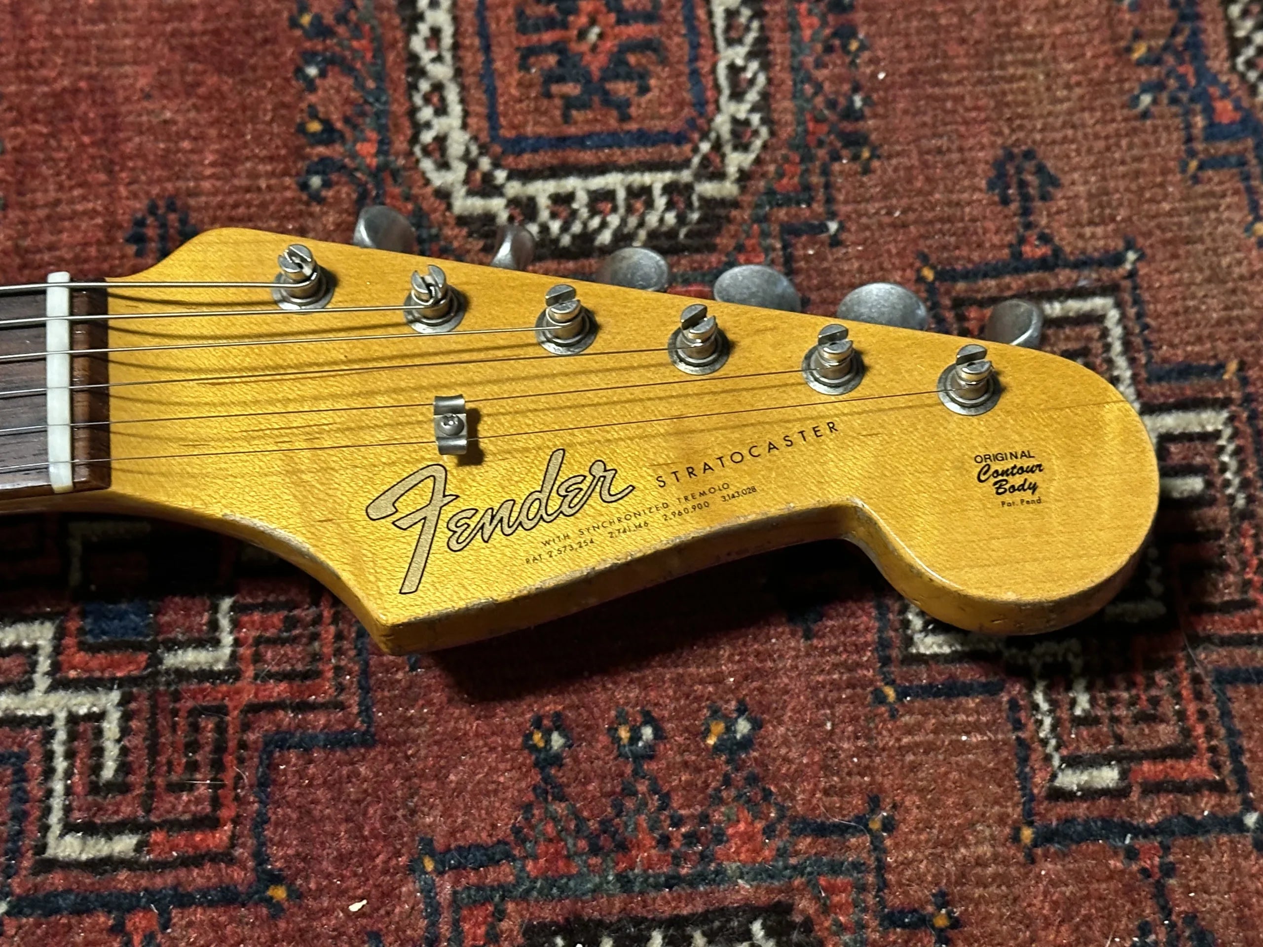 SOLD - 2018 Fender Custom Shop 65 NAMM Ltd Heavy Relic Stratocaster Sonic Blue