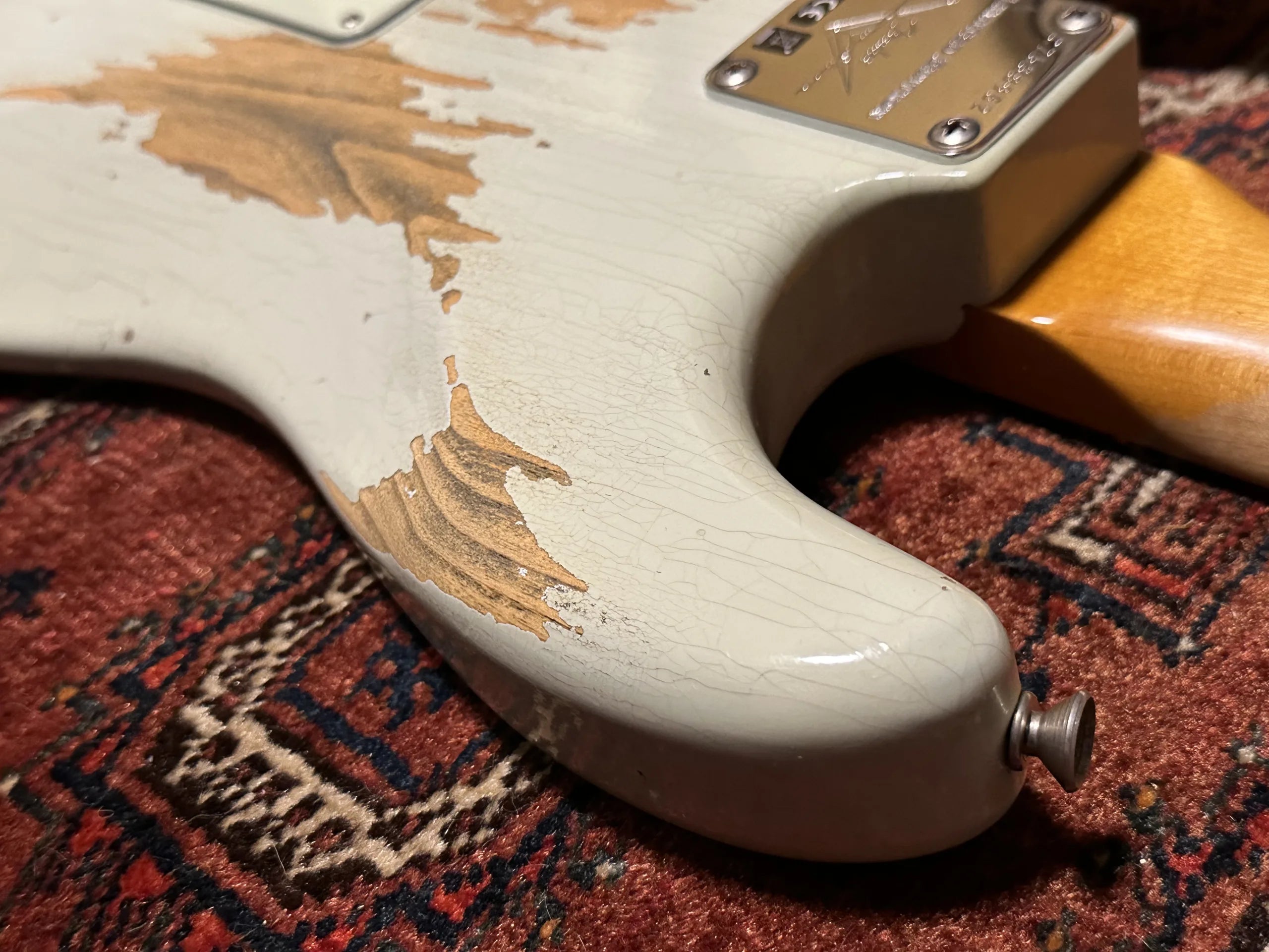 SOLD - 2018 Fender Custom Shop 65 NAMM Ltd Heavy Relic Stratocaster Sonic Blue