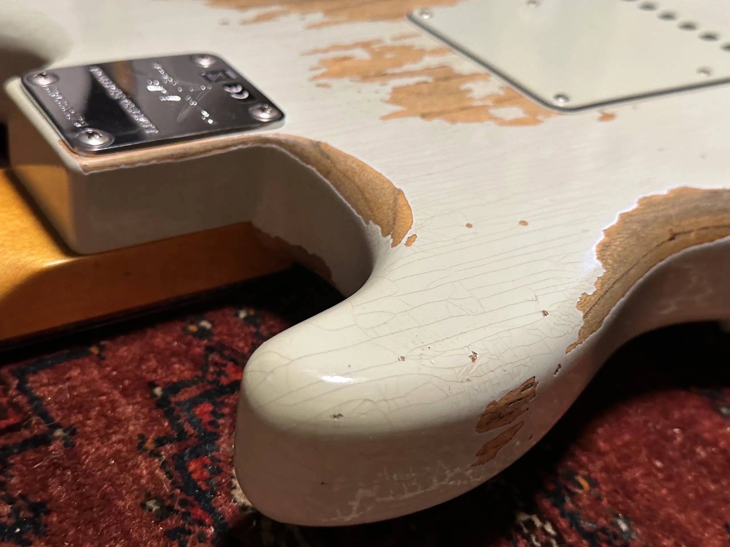SOLD - 2018 Fender Custom Shop 65 NAMM Ltd Heavy Relic Stratocaster Sonic Blue