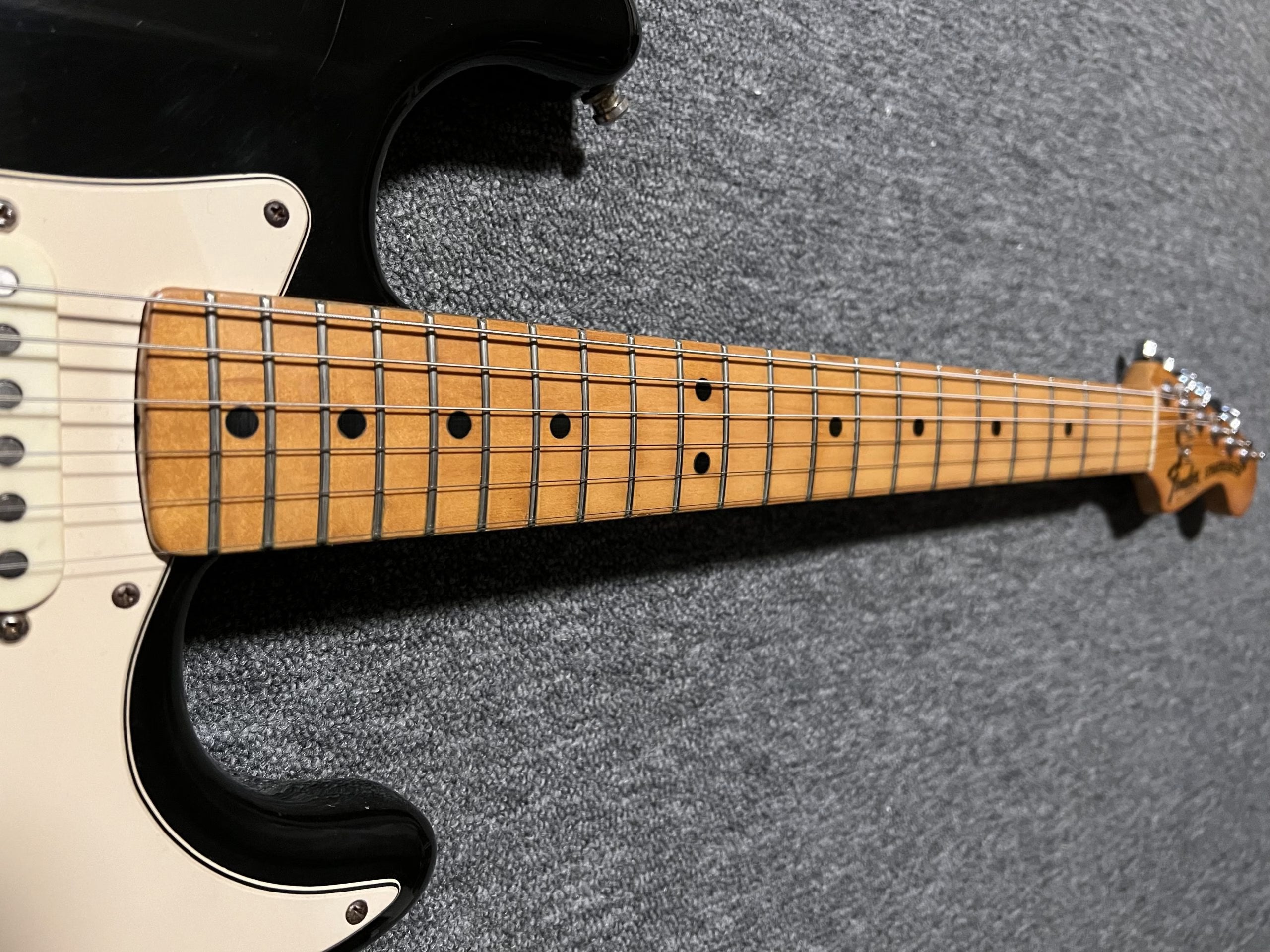 SOLD - 1982 Standard 1st version "Dan Smith" Stratocaster Black
