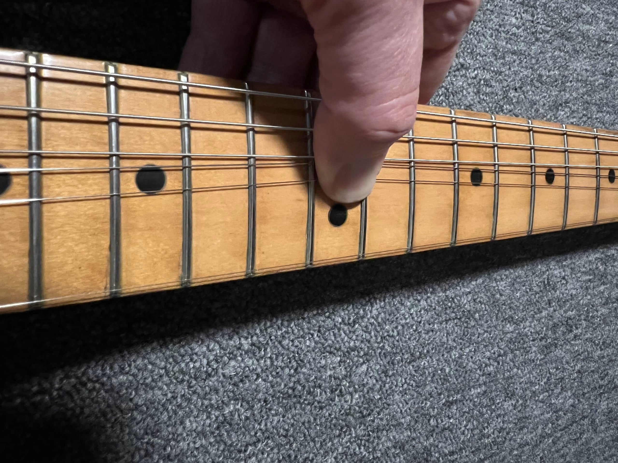 SOLD - 1982 Standard 1st version "Dan Smith" Stratocaster Black