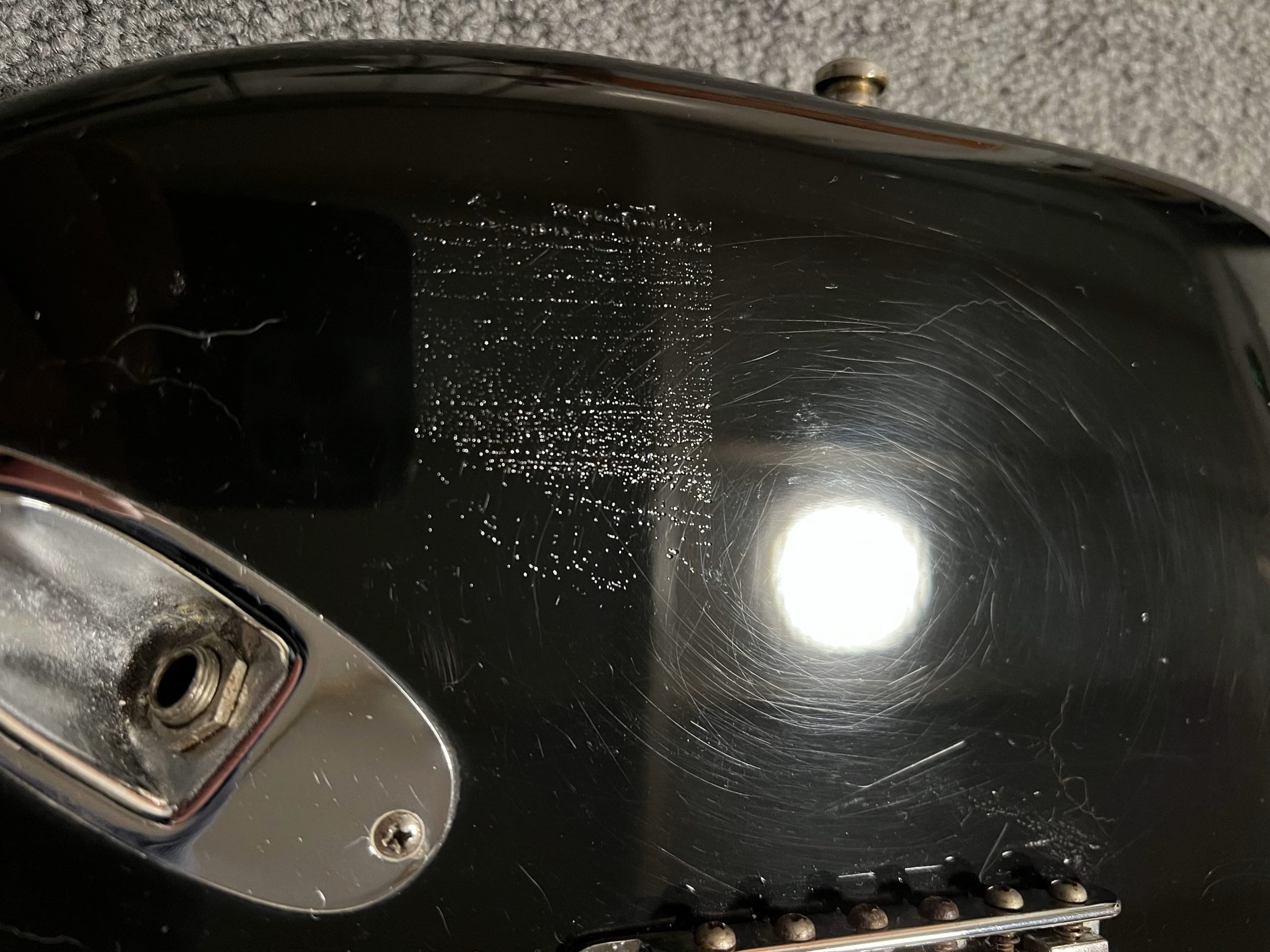 SOLD - 1982 Standard 1st version "Dan Smith" Stratocaster Black