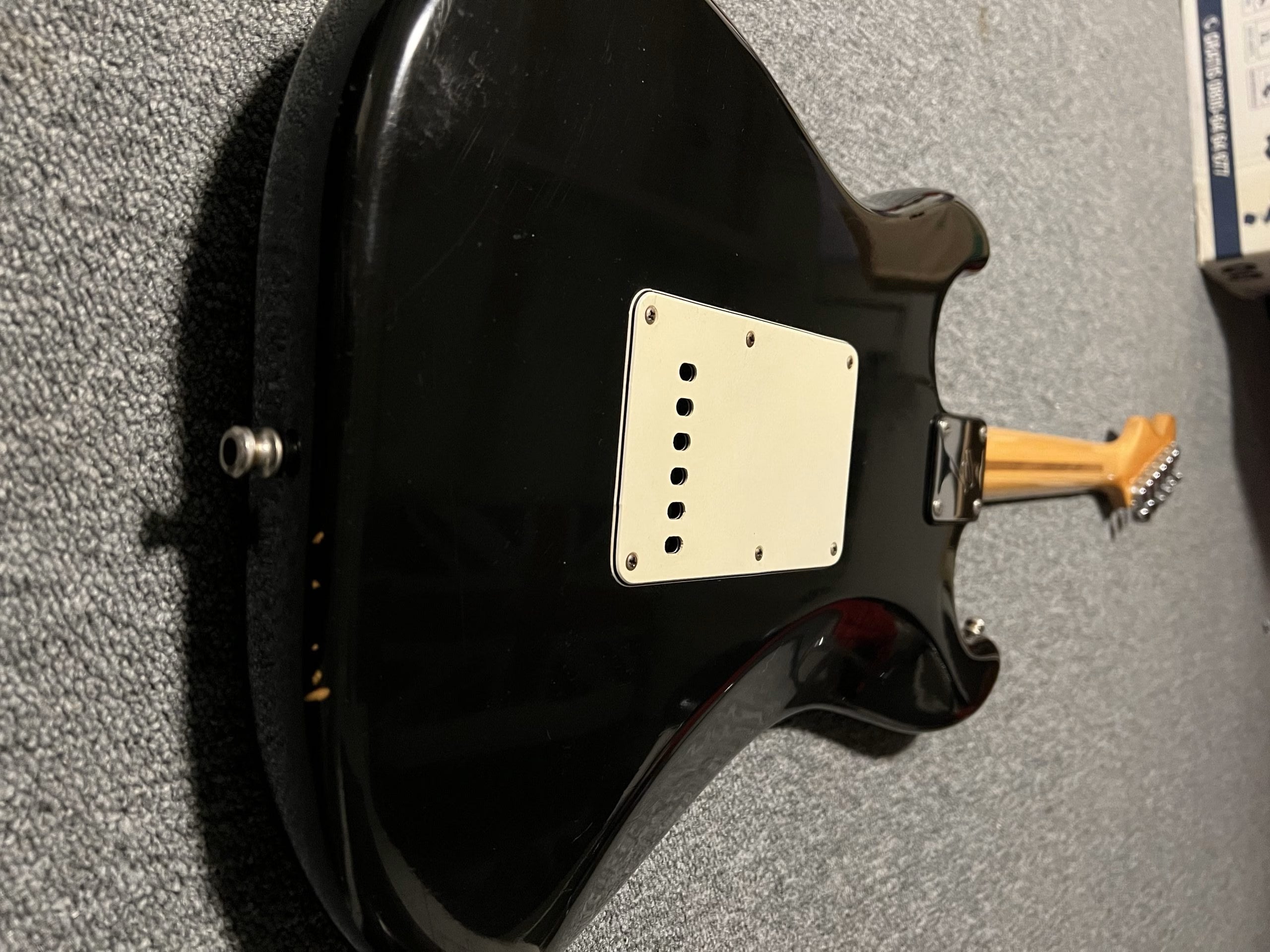 SOLD - 1982 Standard 1st version "Dan Smith" Stratocaster Black