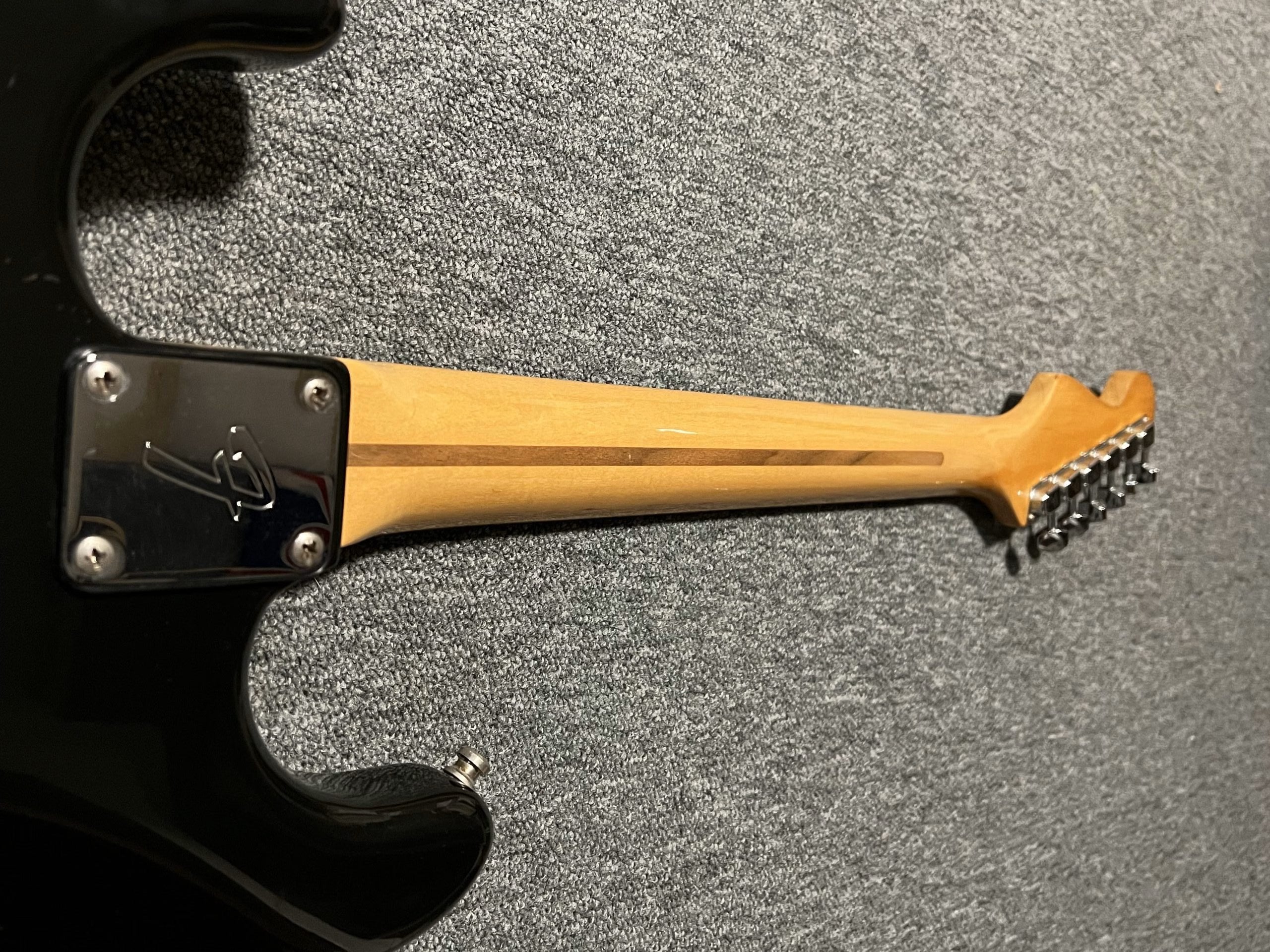 SOLD - 1982 Standard 1st version "Dan Smith" Stratocaster Black