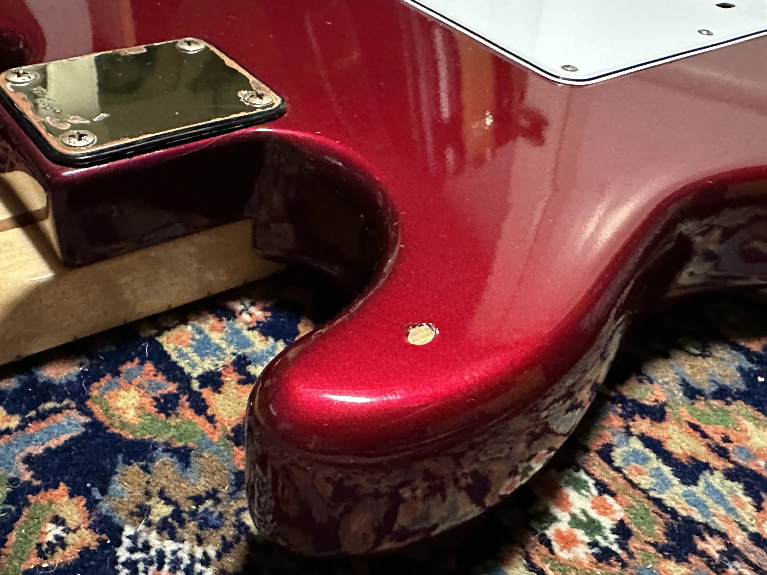 SOLD - 1981 Fender The Strat Candy Apple Red