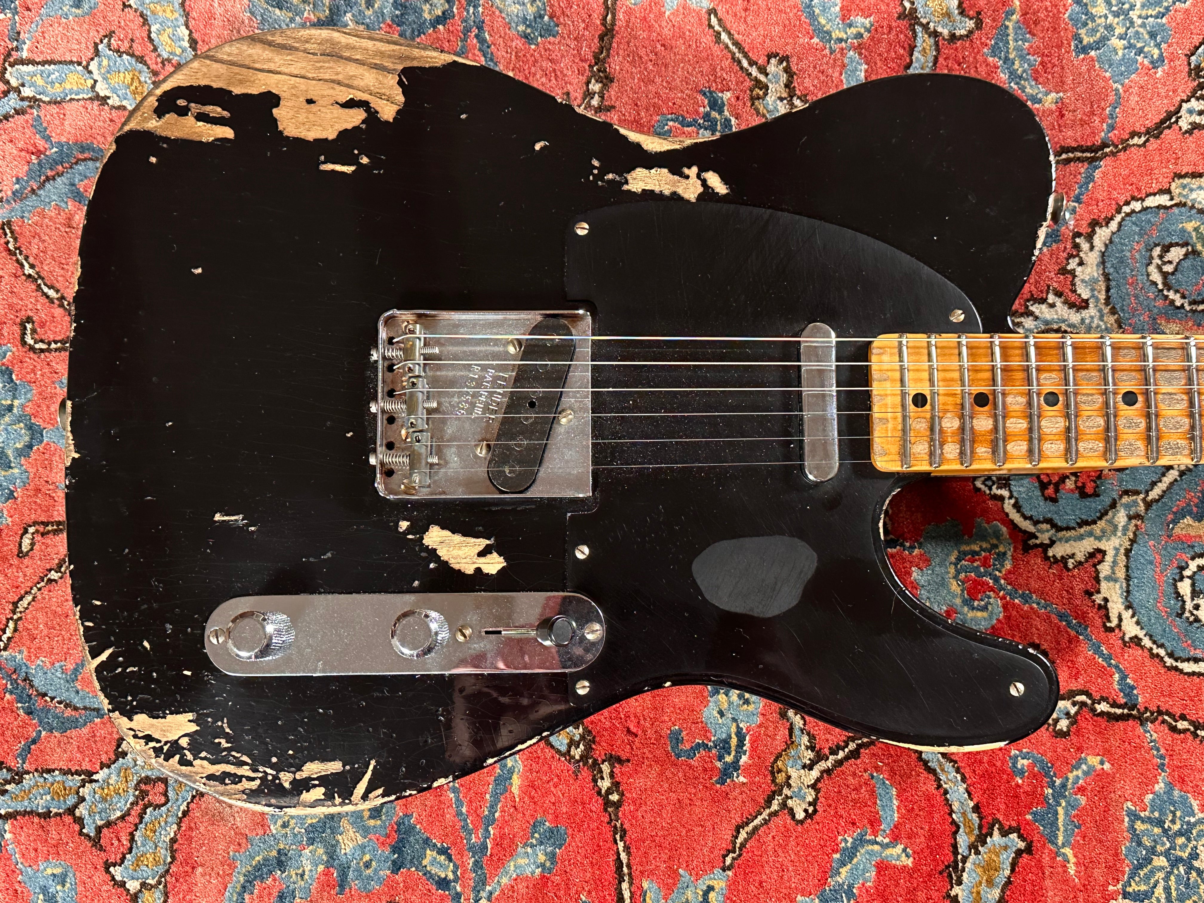 Fender Custom Shop '50 LTD Heavy Relic Double Esquire 2024 Black