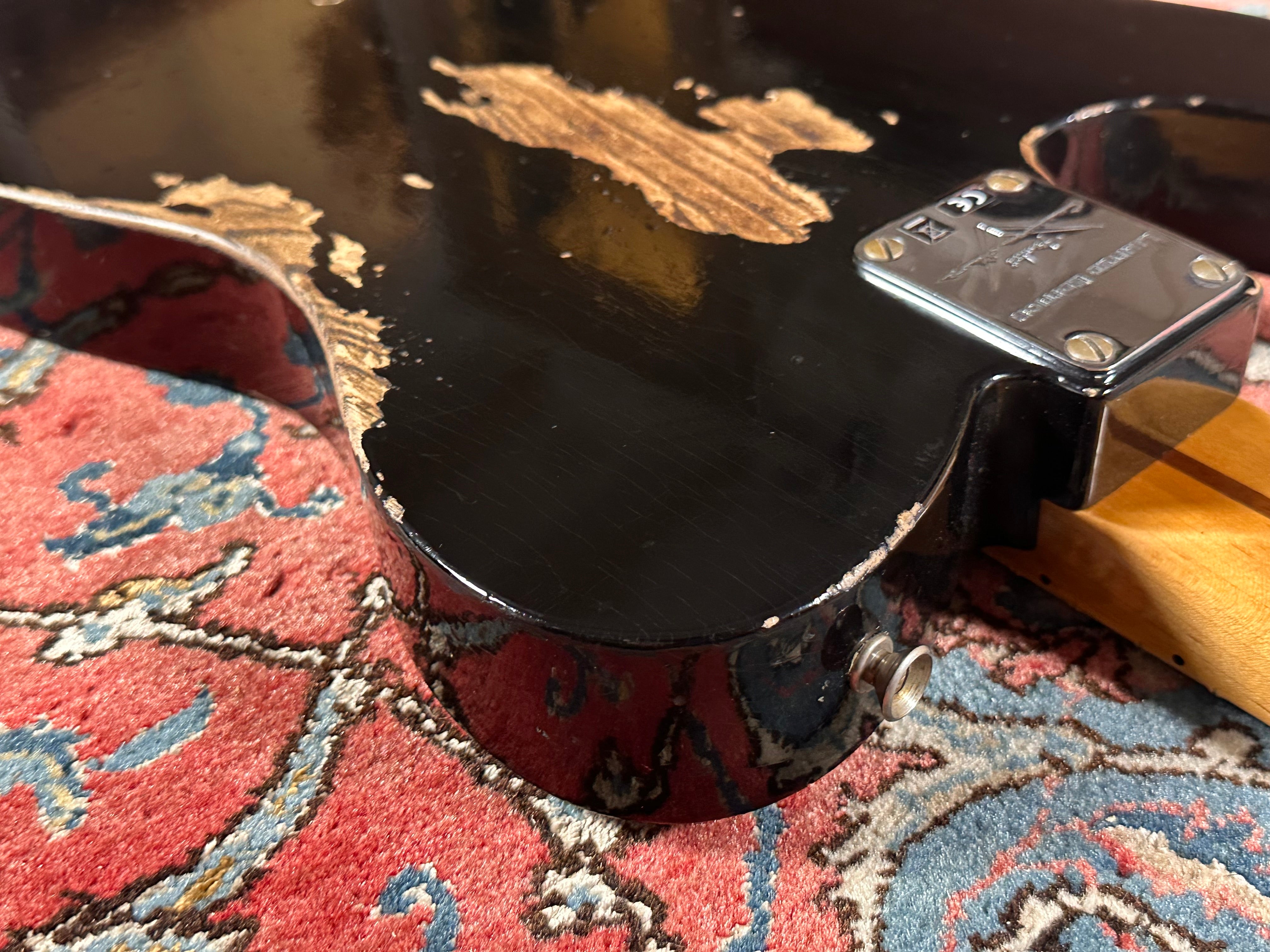 Fender Custom Shop '50 LTD Heavy Relic Double Esquire 2024 Black