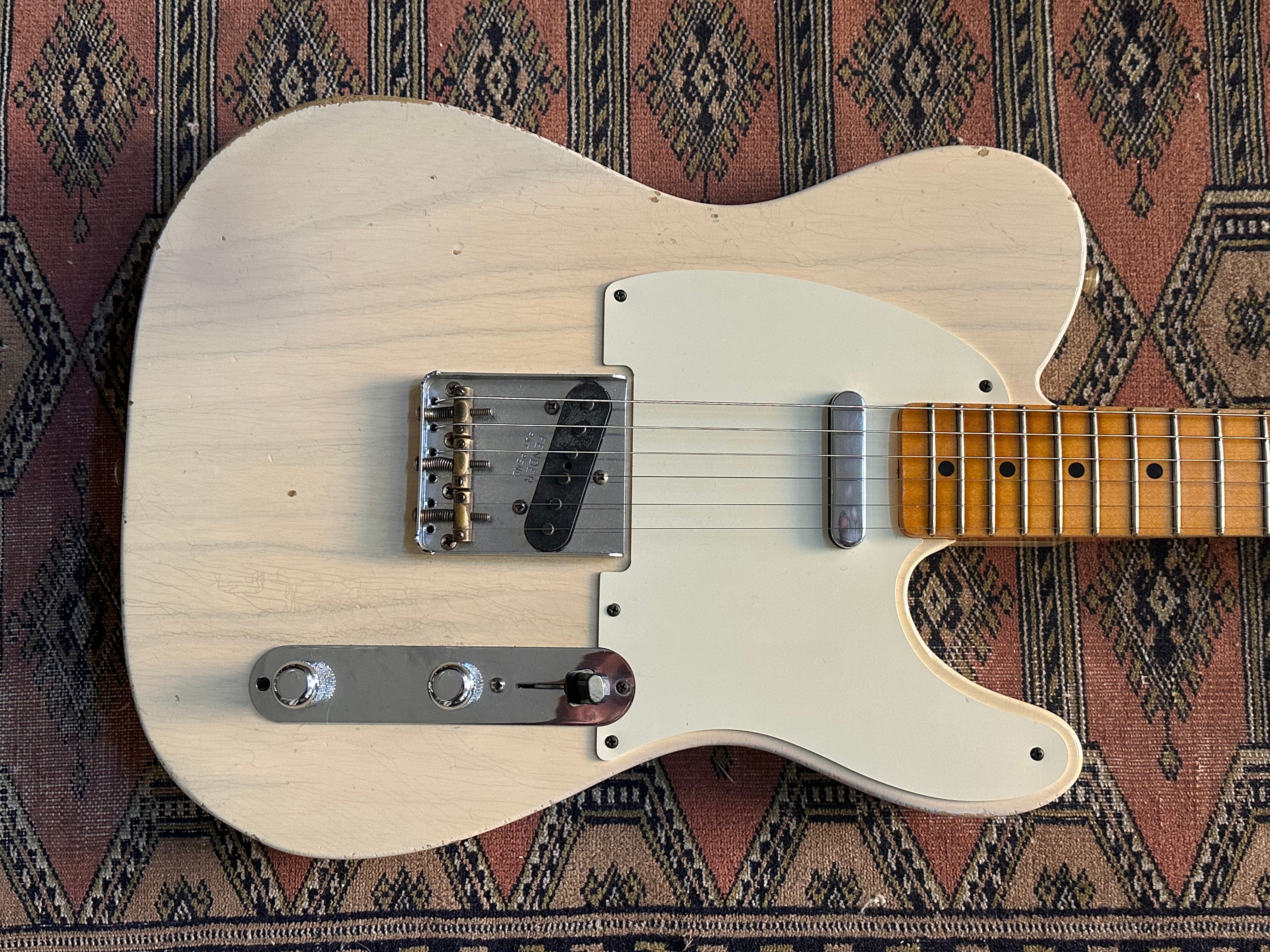 Fender Custom Shop '55 Namm LTD Journeyman Telecaster 2015 Aged White Blonde